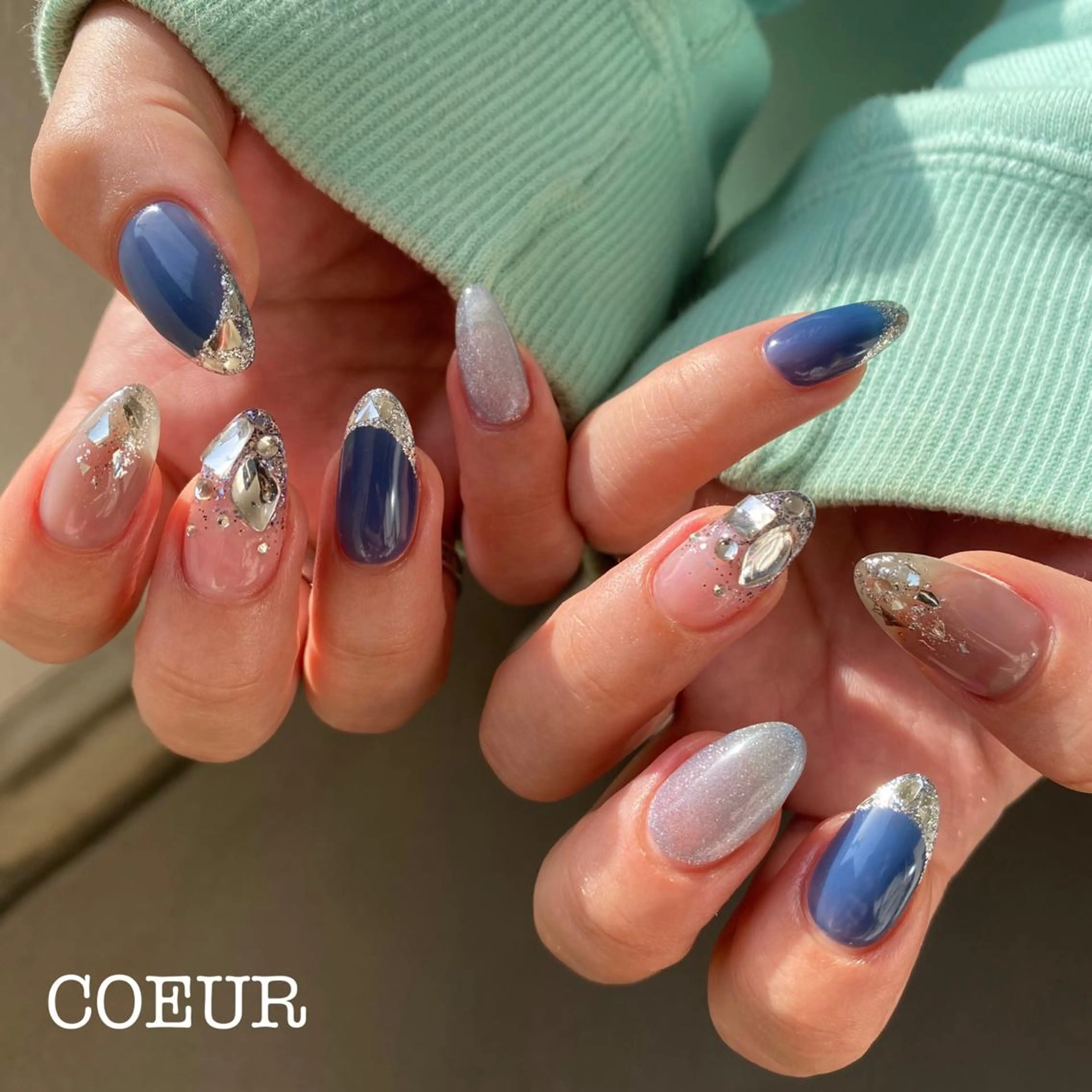 ネイル ハンドネイル COEUR✴︎ yukikaのネイルデザイン