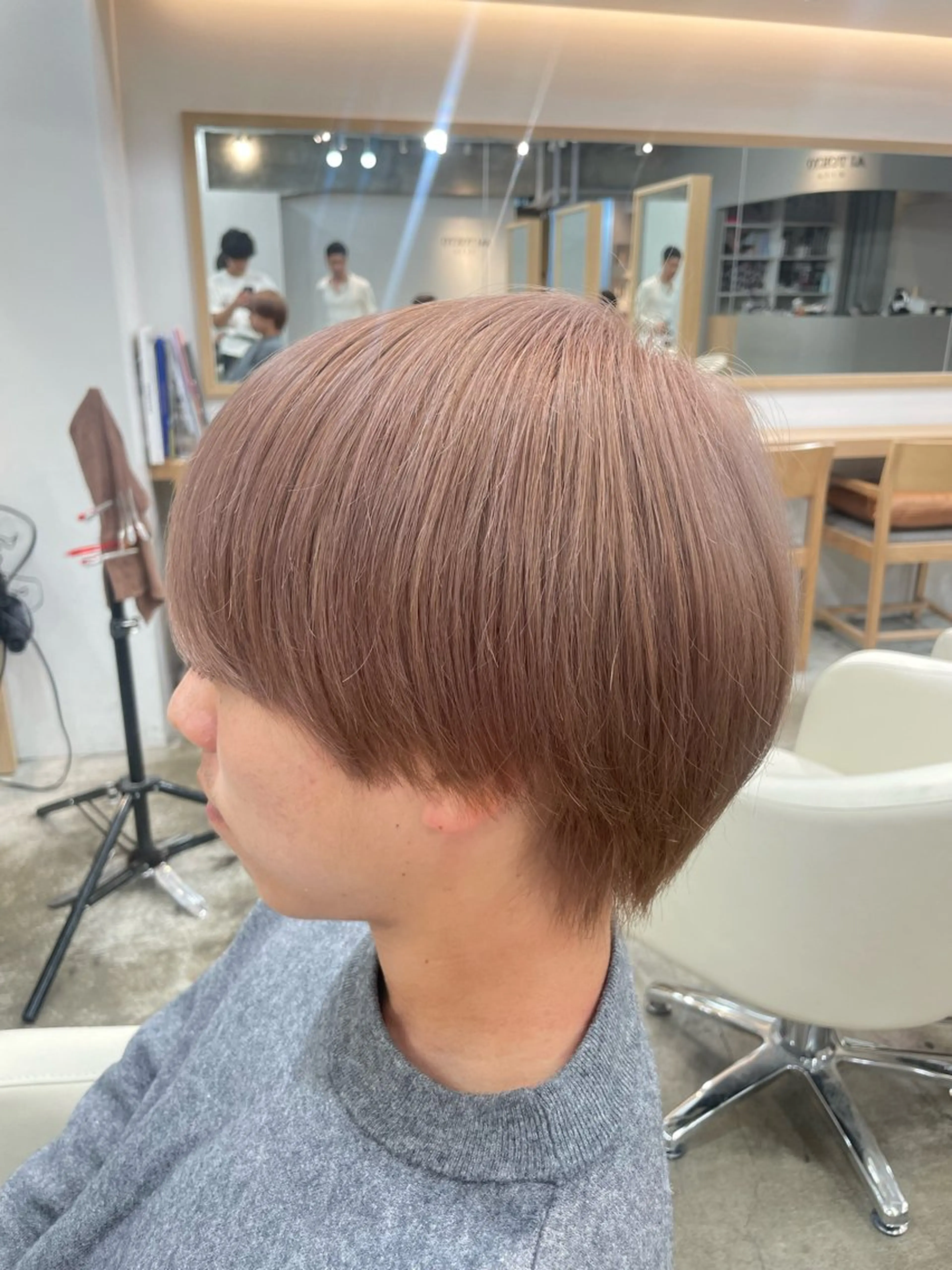 カラー ヘアカラー ニュアンス王子 🥀𓈒のヘアスタイル