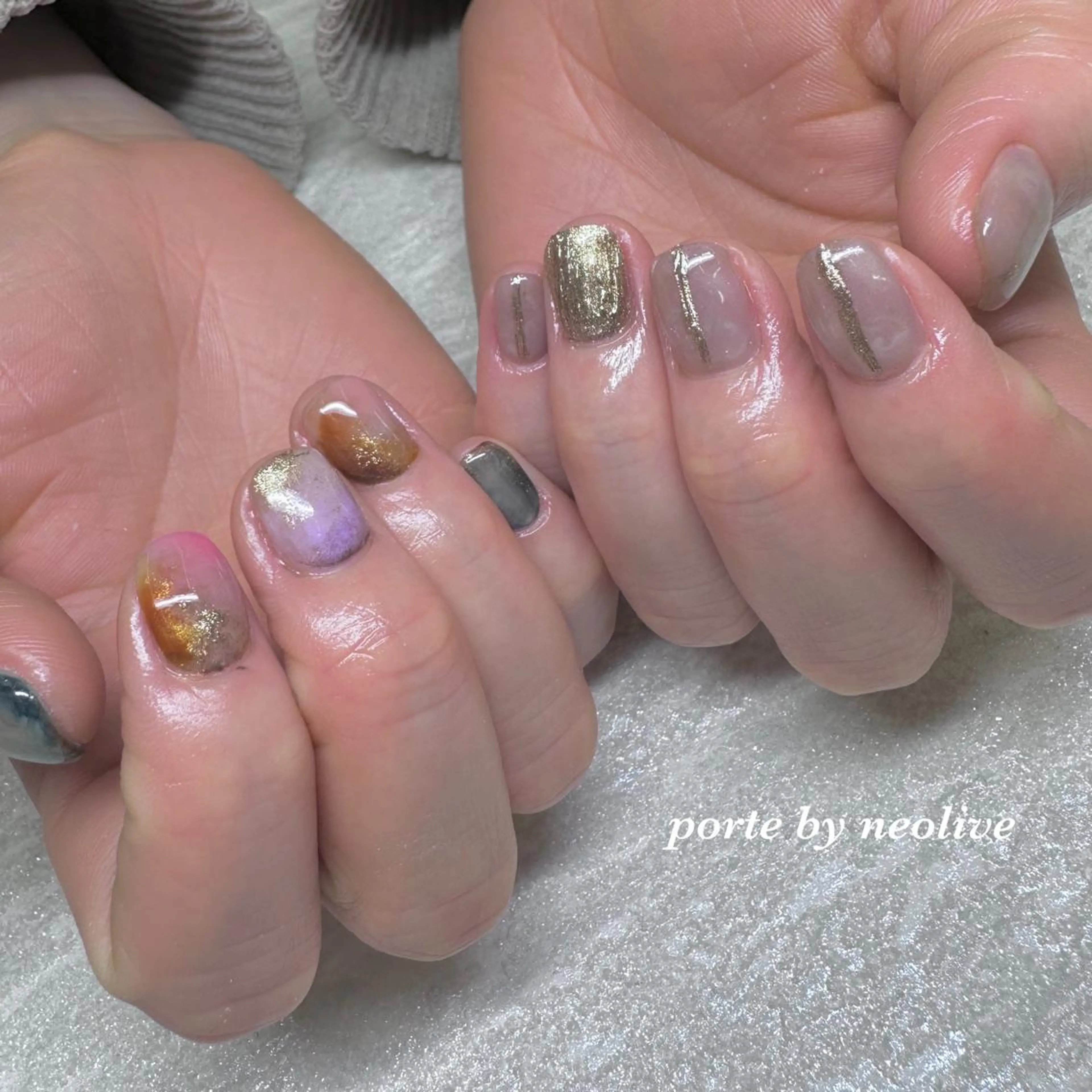 ネイル nail Eclat所属・志賀野 美喜のネイルデザイン