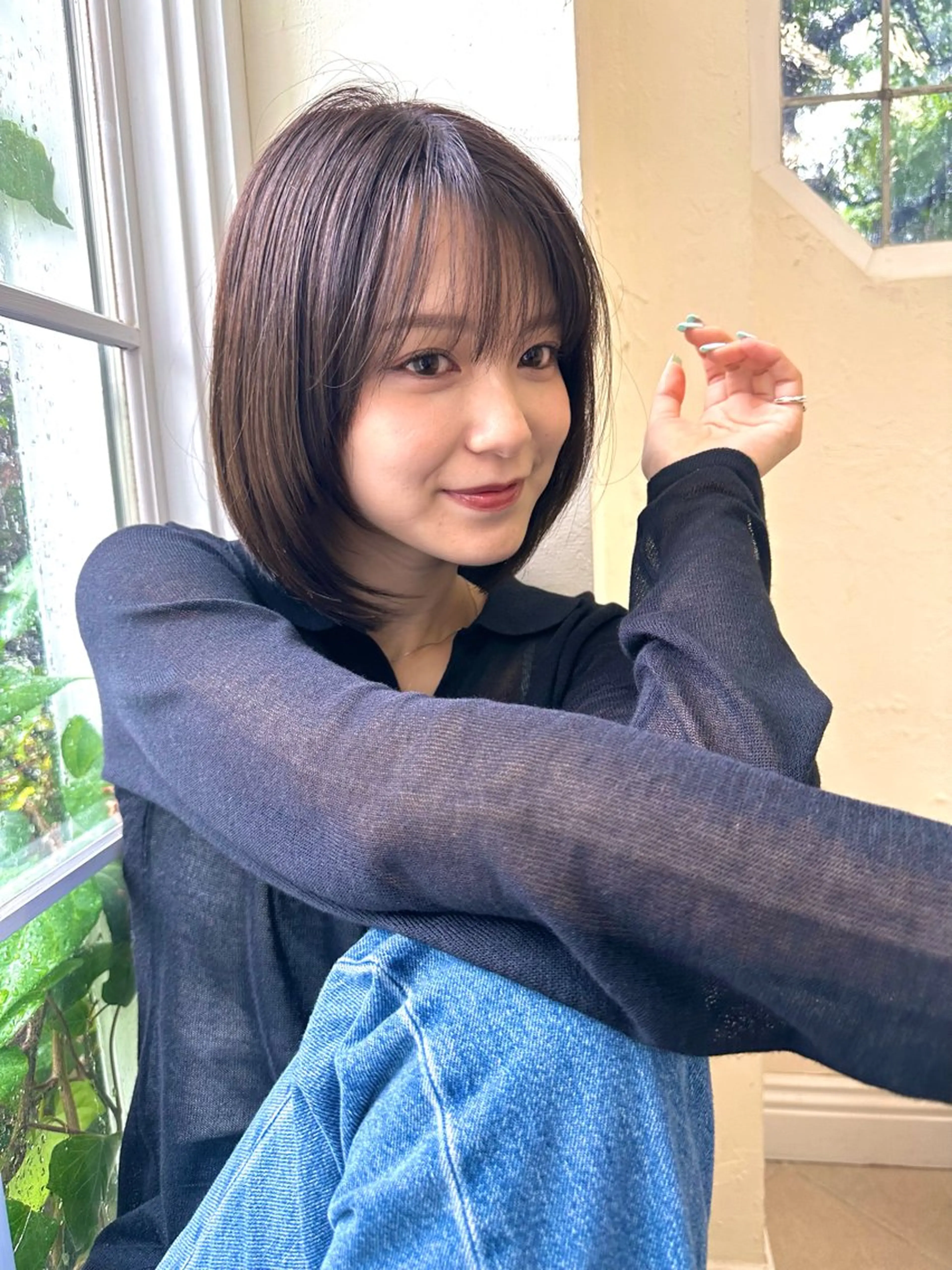 ショート La fith hair rond 立川店所属・kyosuke. 艶カラー/ブリーチのヘアスタイル