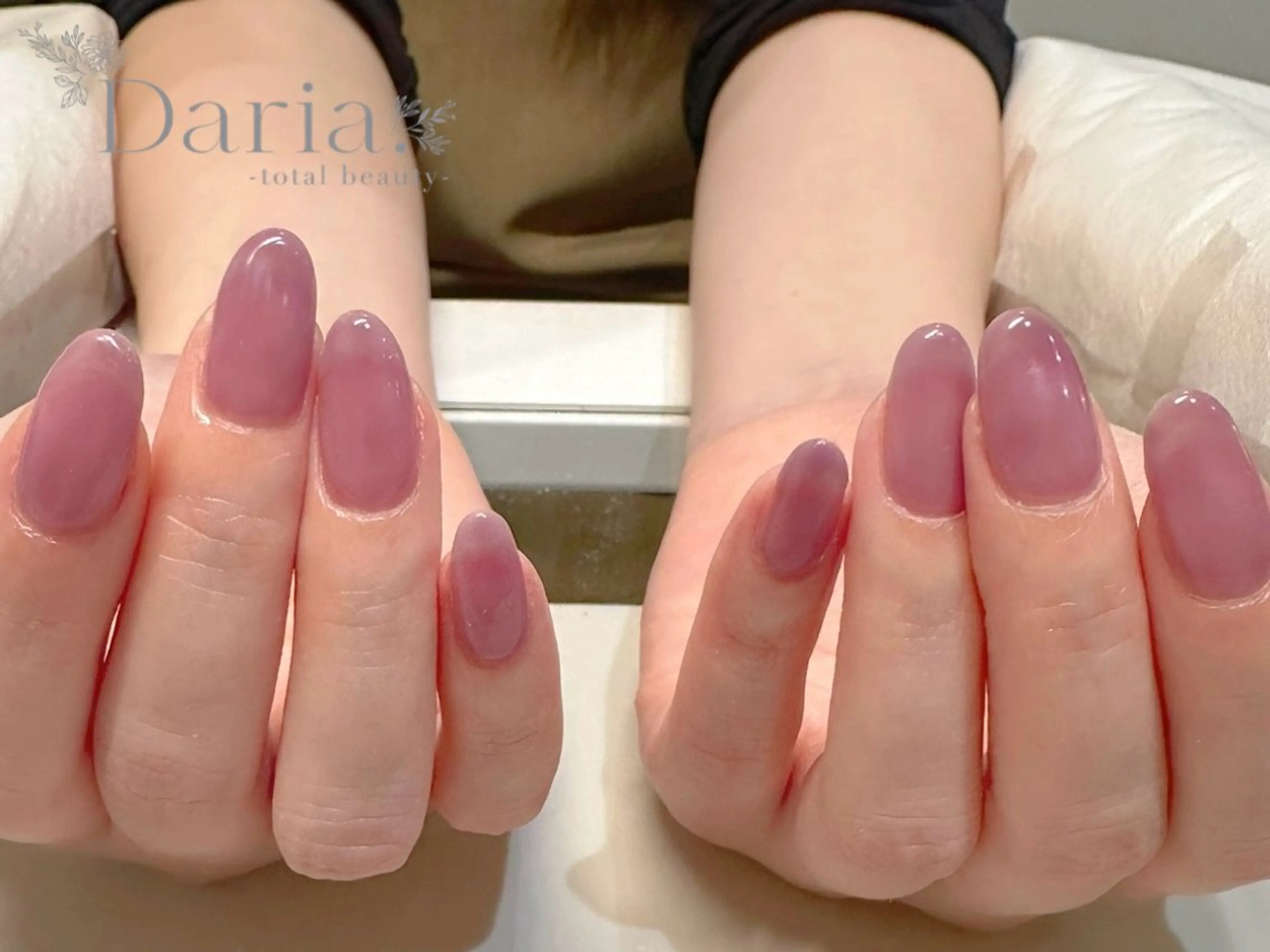 ネイル ワンカラーネイル Daria. nailのマツエク・マツパデザイン