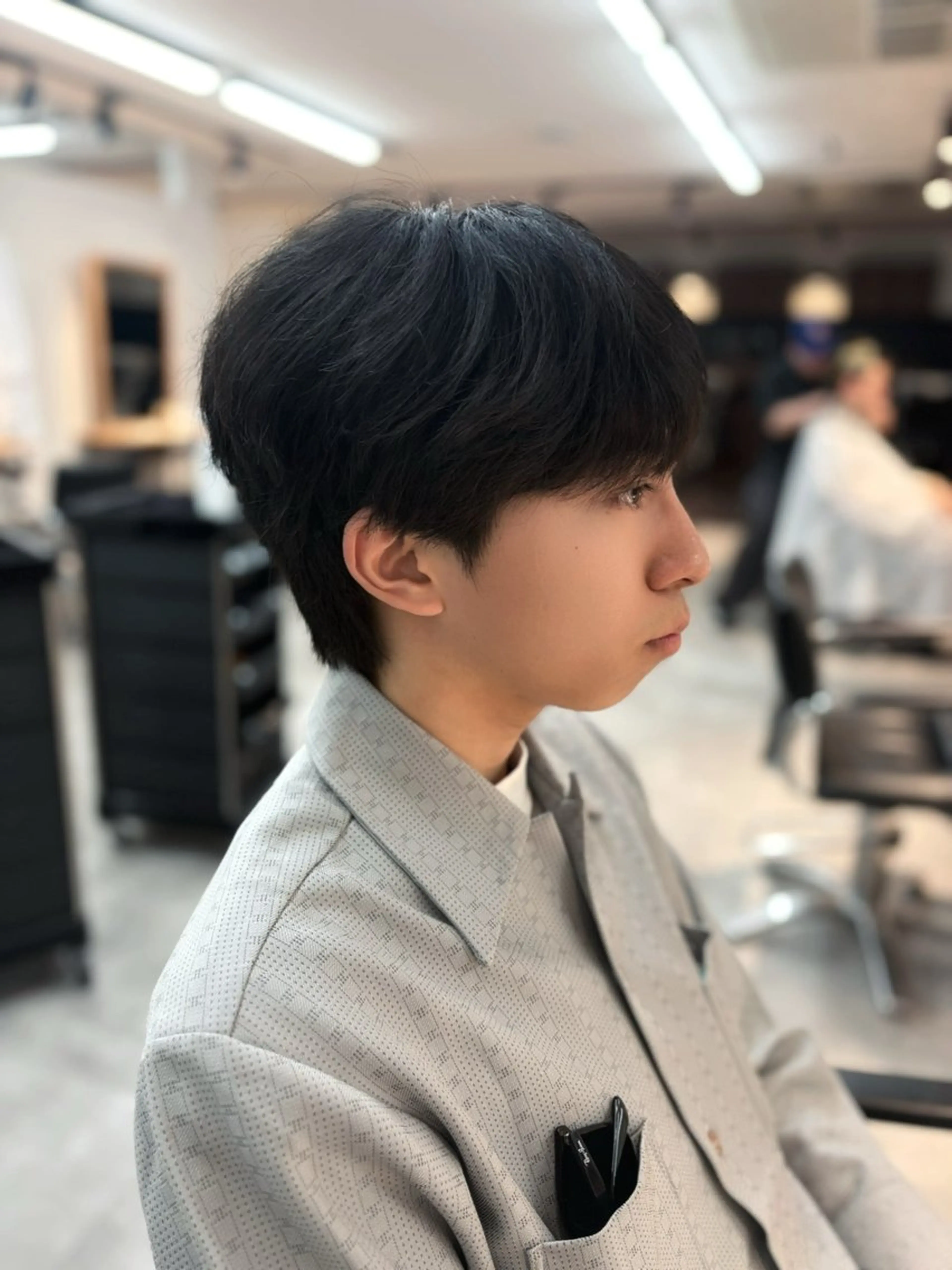ショート 韓国風ヘア カット メンズカラー/ウルフ マッシュ/千葉/大堰のヘアスタイル