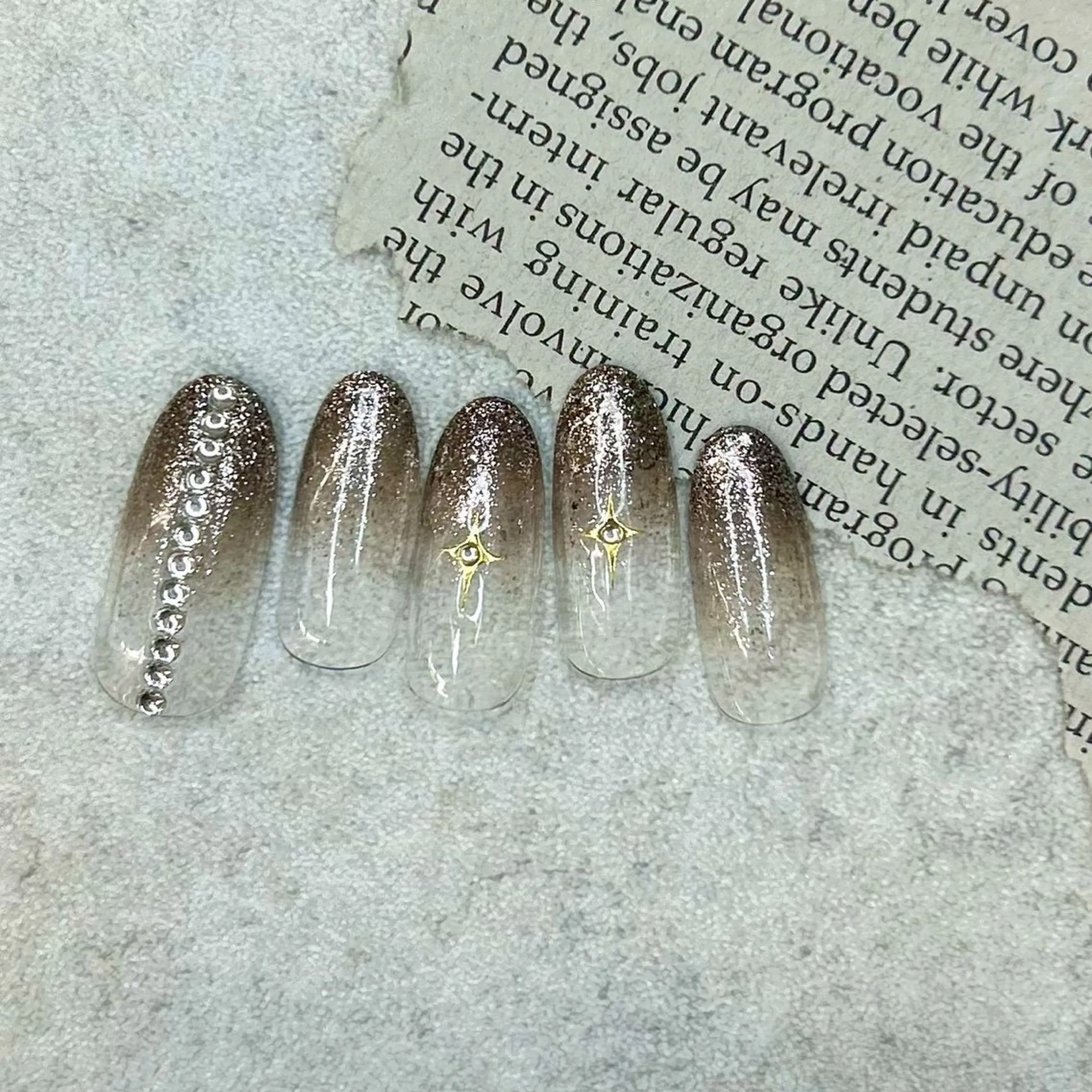 ネイル ⭐︎休業中の練習⭐︎ JNA認定講師髙橋のネイルデザイン