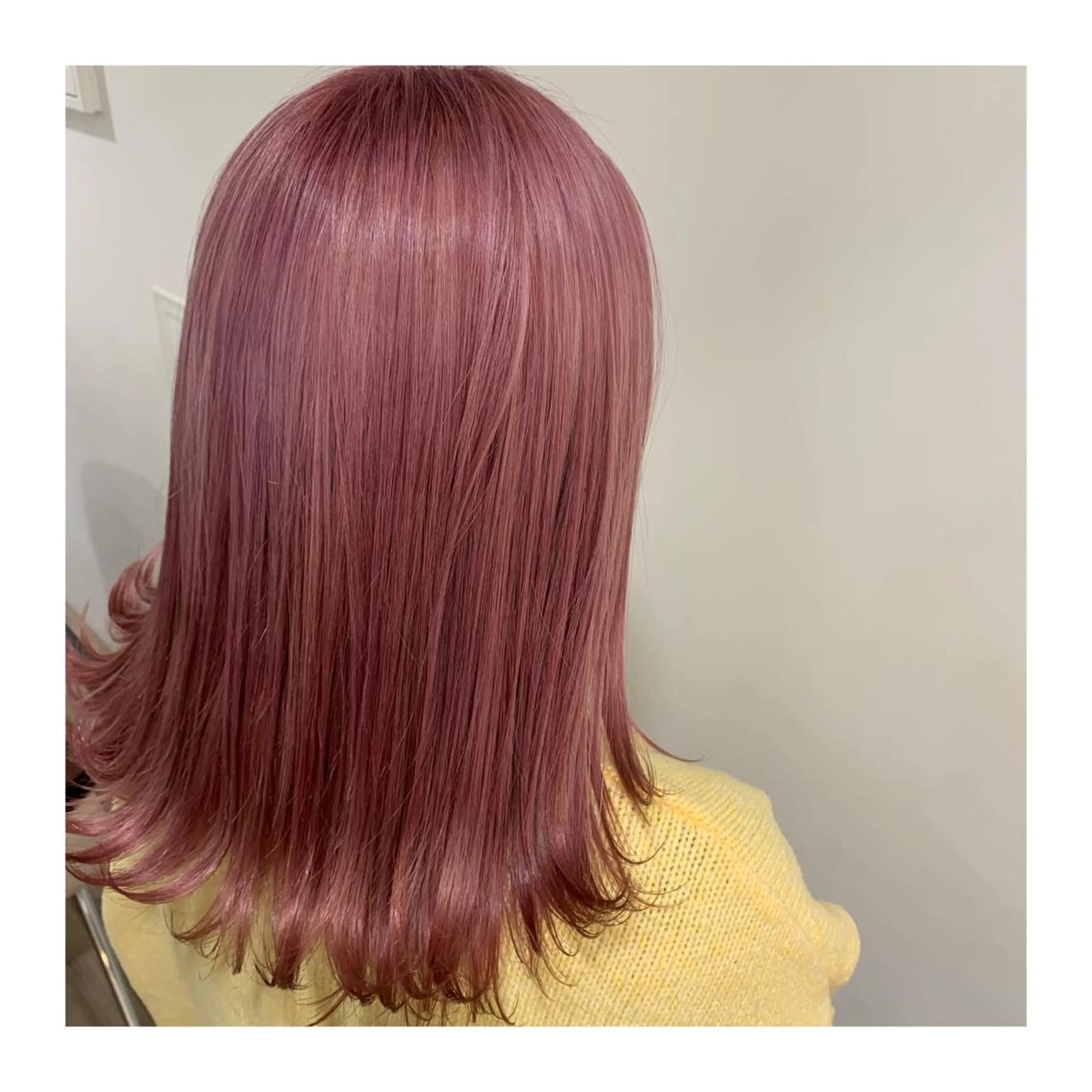 ロング カラー ヘアカラー あべ ゆうかのヘアスタイル