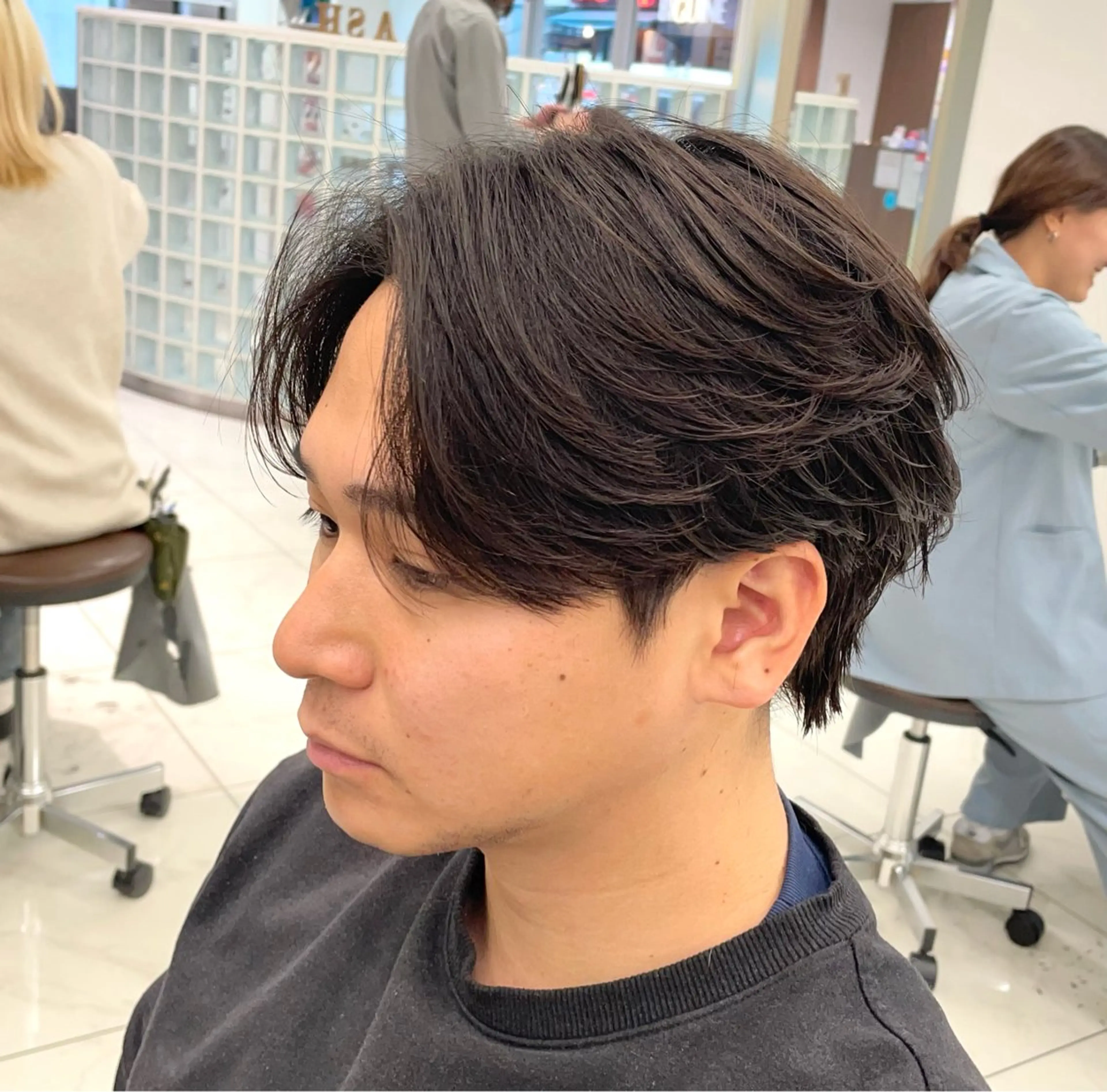 ショート パーマ メンズ カット パーマ 【メンズ特化】 池田大成✂︎のヘアスタイル