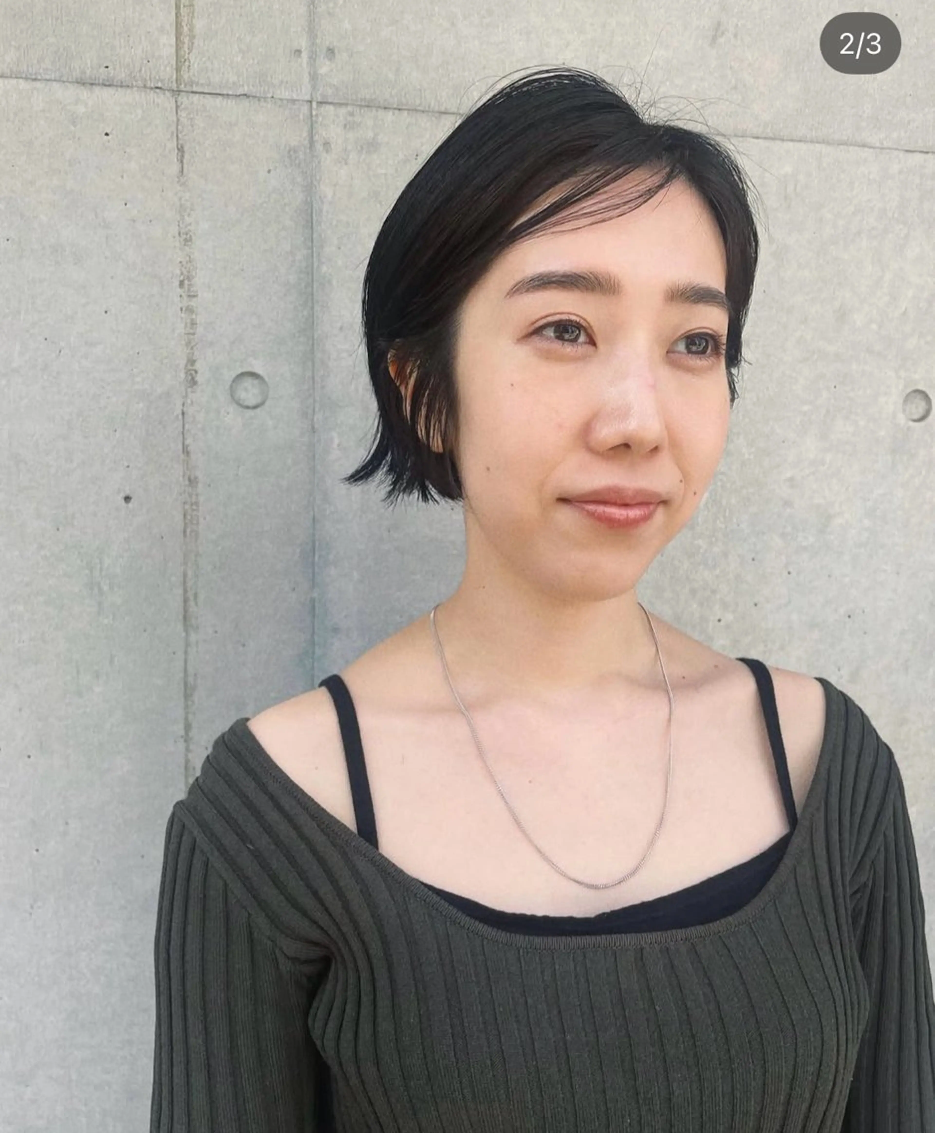 ショート ヘッドスパ ポミエ恵比寿所属・ショートウルフくせ毛 お任せくださいのヘアスタイル