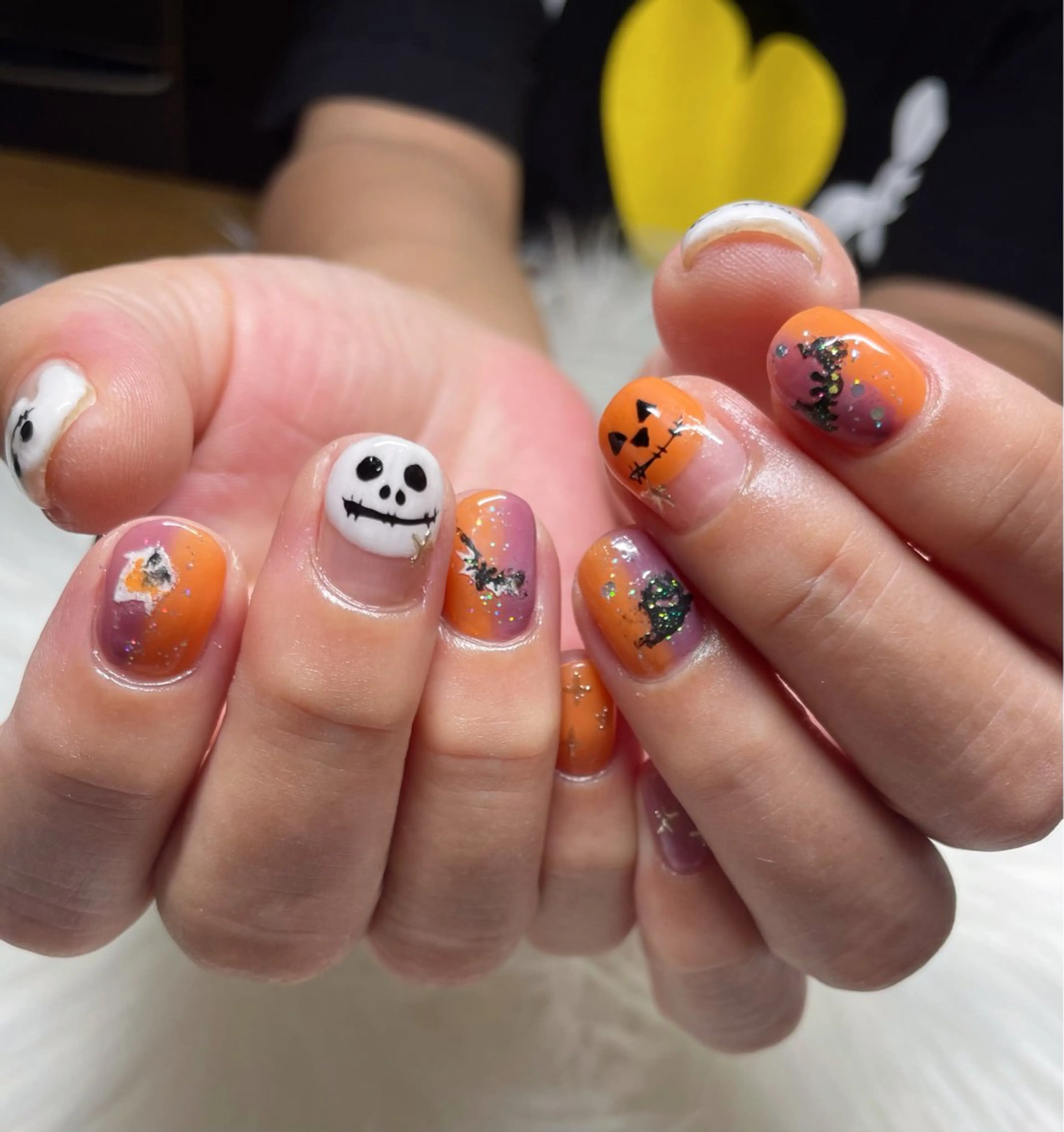 ネイル ハロウィン ハンドネイル jujur HARUKA🌸のネイルデザイン