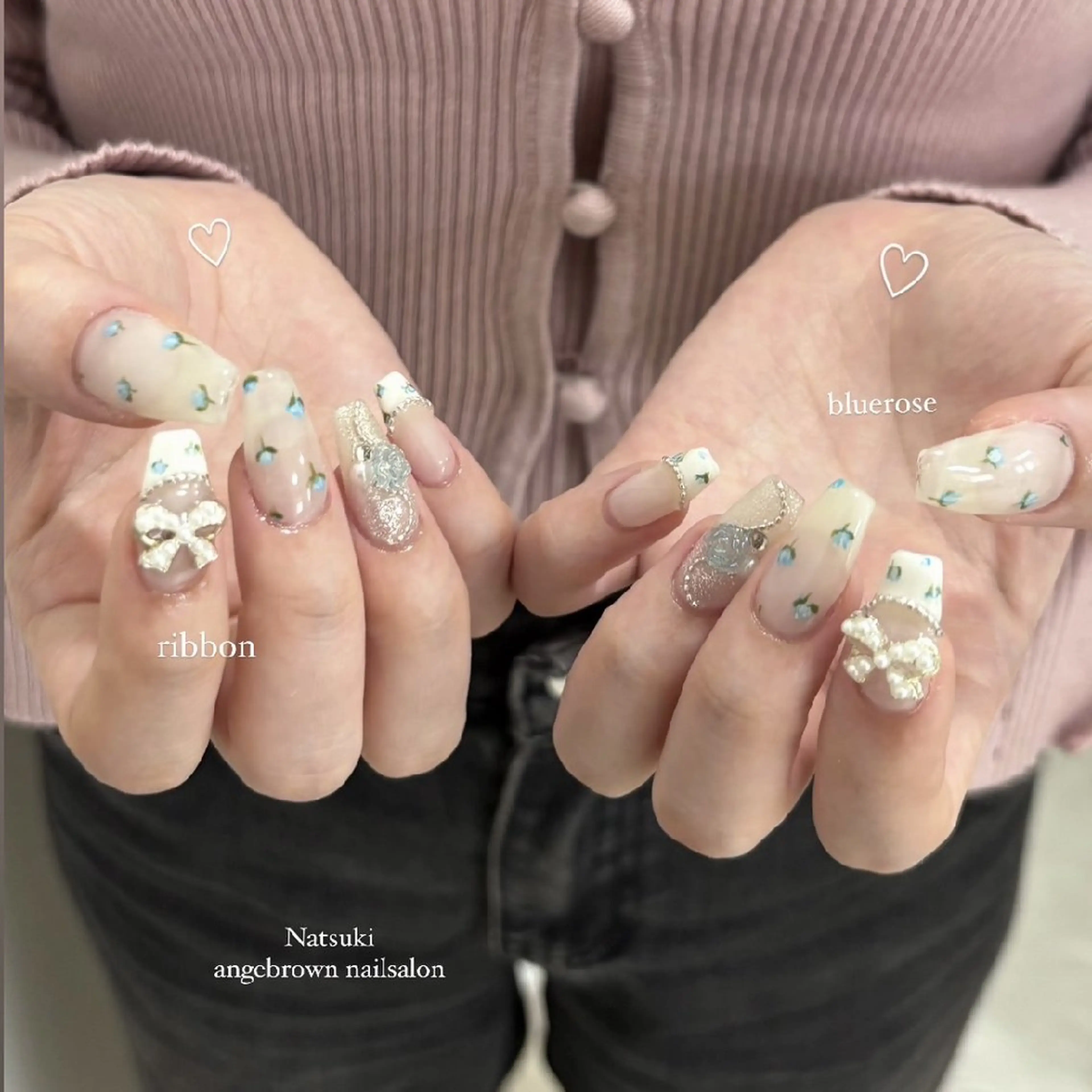 ネイル ハンドネイル ange brownのネイルデザイン