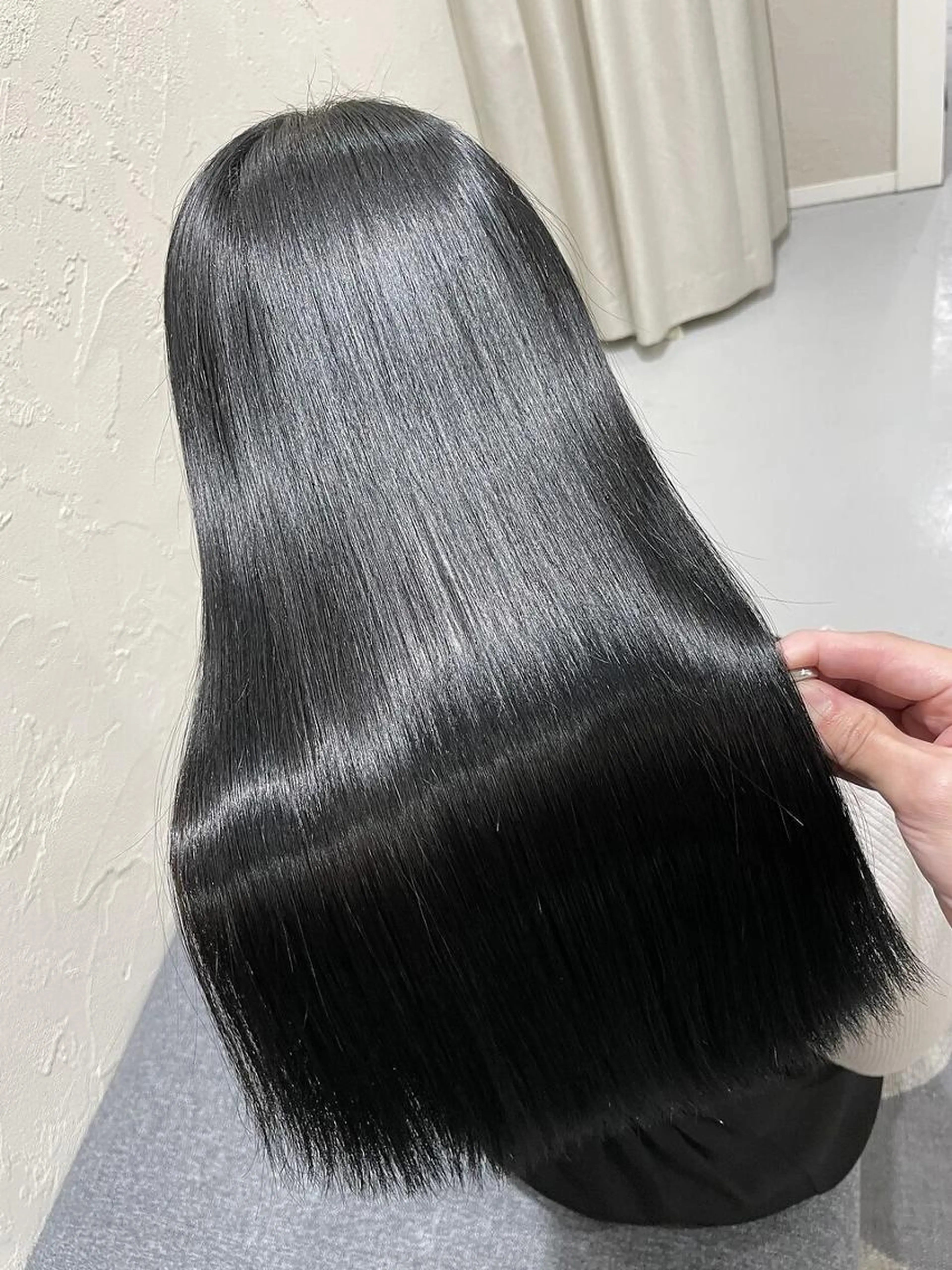 【感動の艶✨】カット＋ダメージレス美髪ストレート＋髪質改善カラーエステの写真