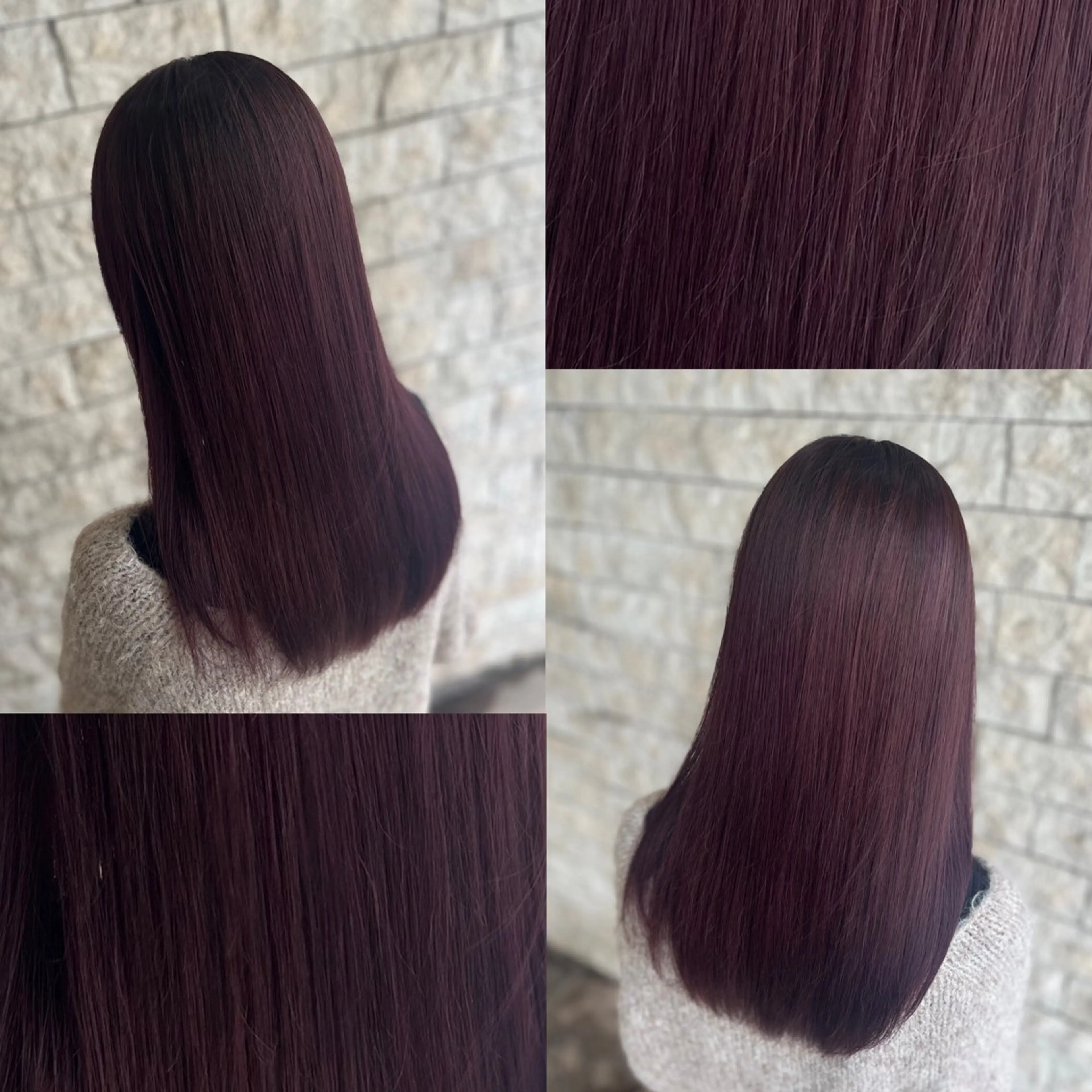 セミロング カット ヘアカラー 透明感カラー／ 艶感カラー／RAMUのヘアスタイル