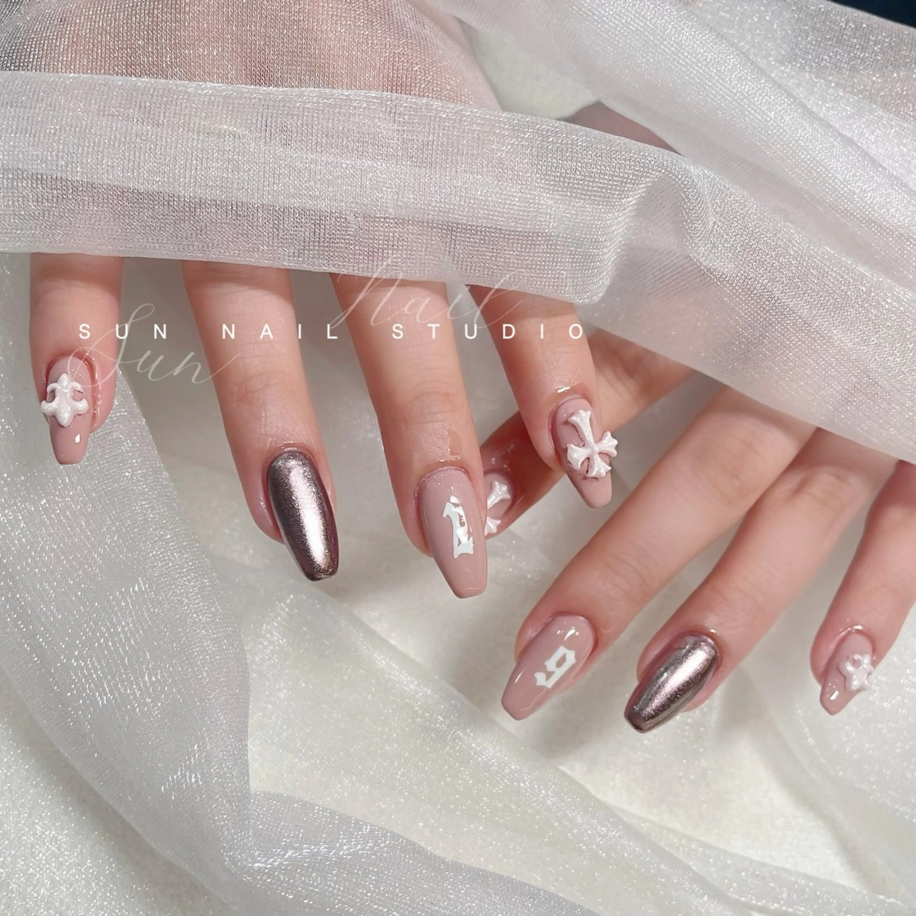ネイル ハンドネイル ハンドケア SUN nail上本町のネイルデザイン