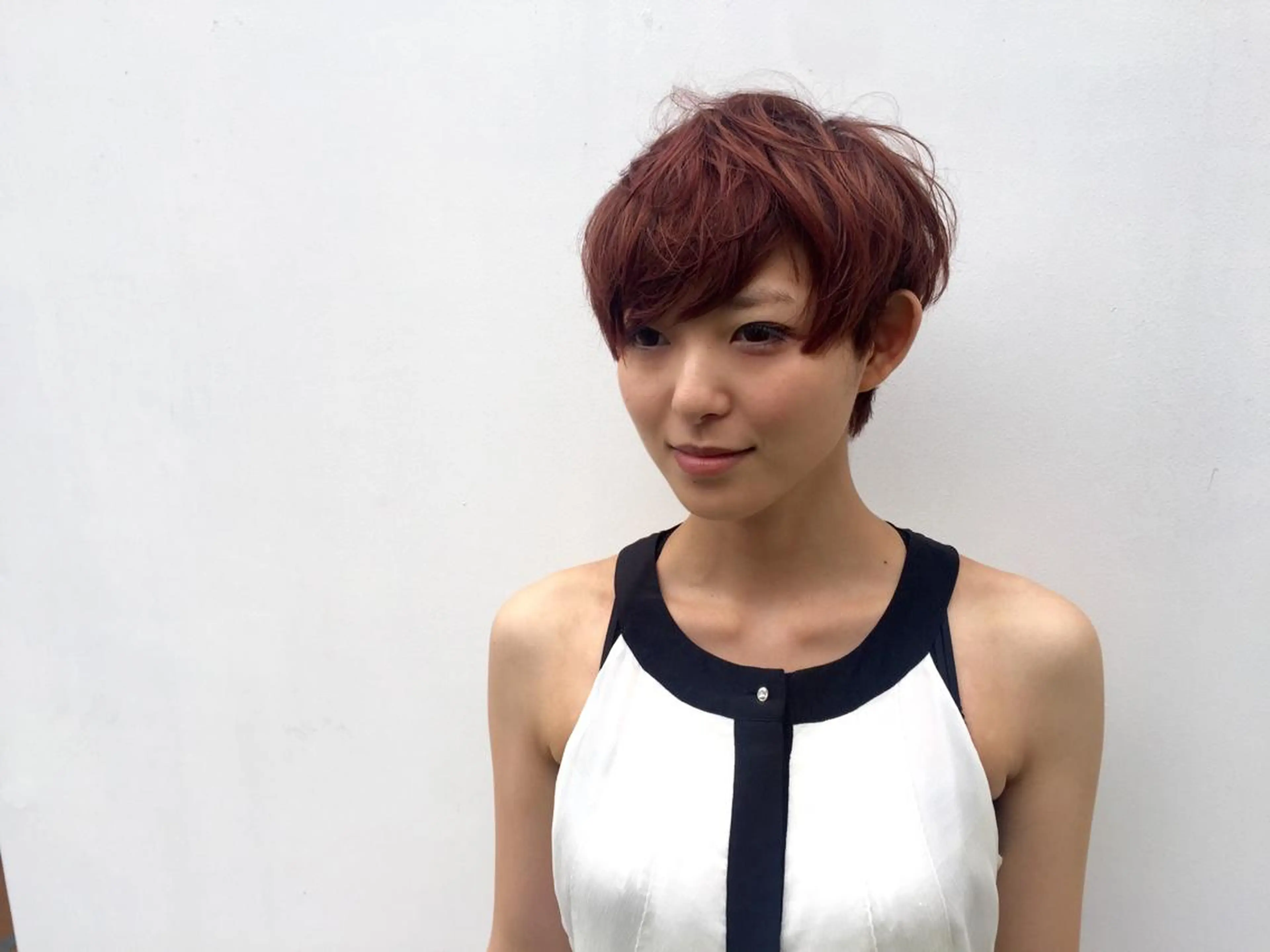 ショート ミディアム カラー パーマ ヘアアレンジ ショートヘア salon hanano所属・💐大人ショート💐 似合わせ　Fumiのヘアスタイル