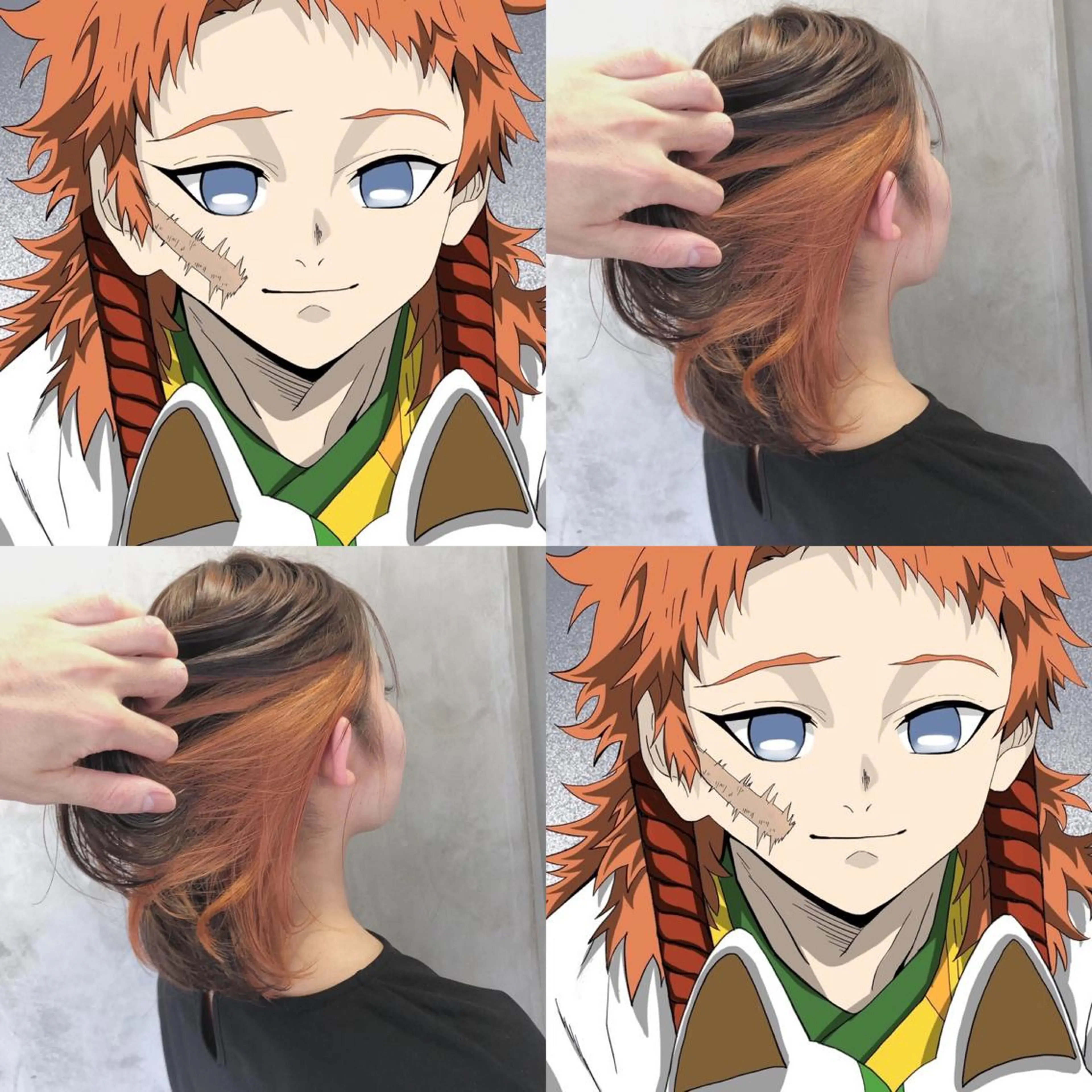 カラー 冨木 雄斗のヘアスタイル