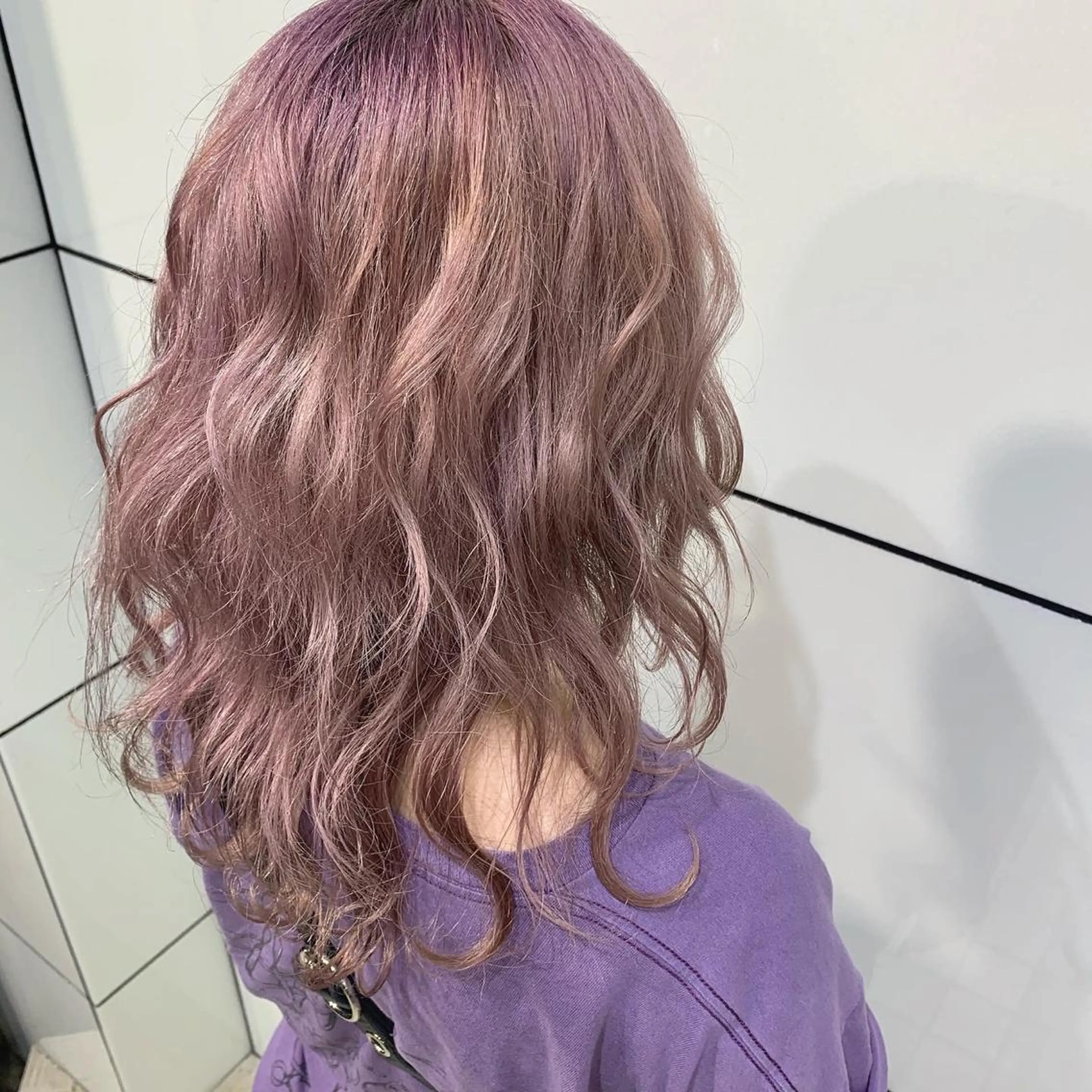 セミロング 韓国ヘア🦋 MIYUのヘアスタイル