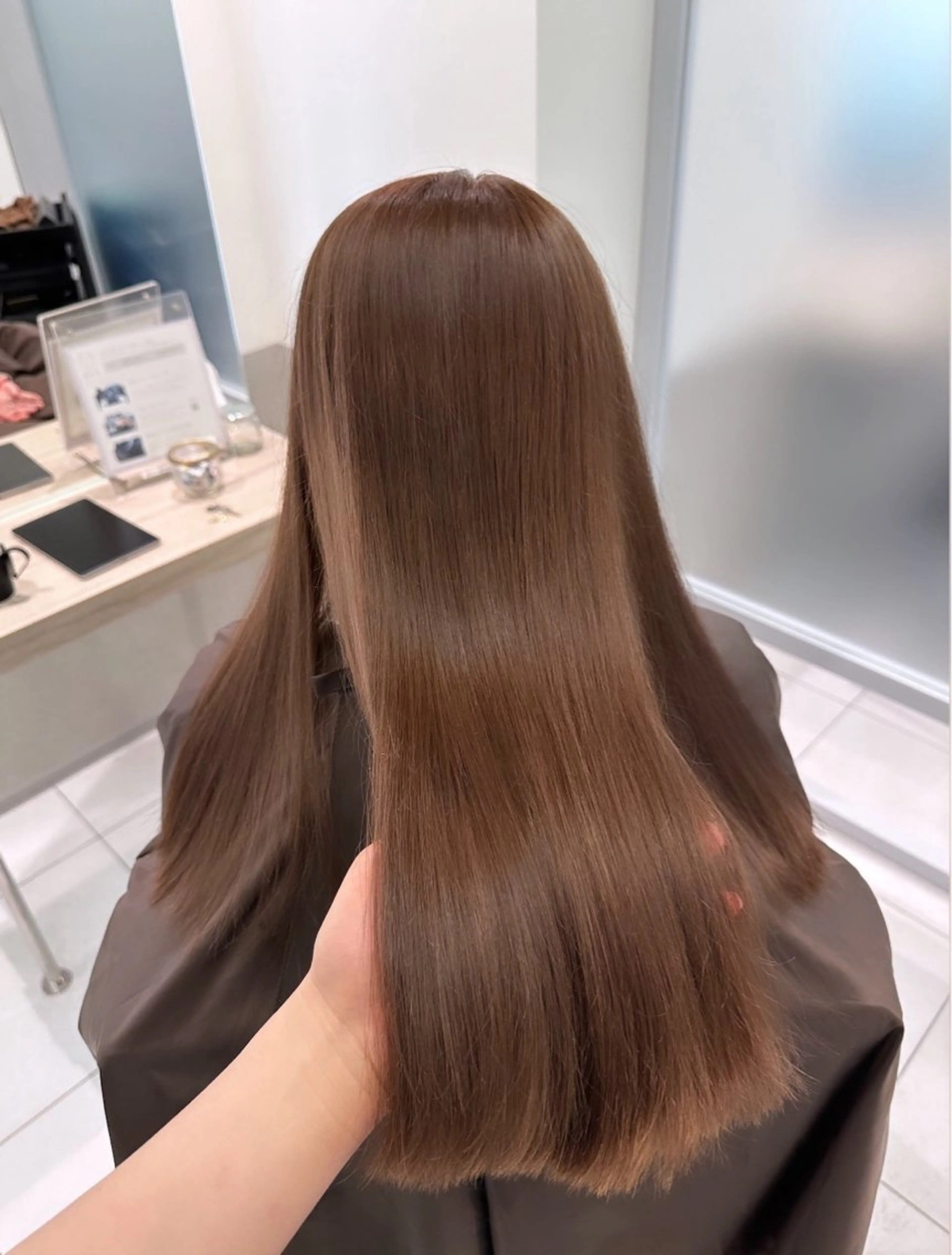 【期間限定before afterの撮影可の方💁‍♀️】カット＋縮毛矯正＋カラー＋TOKIOトリートメント✨の写真