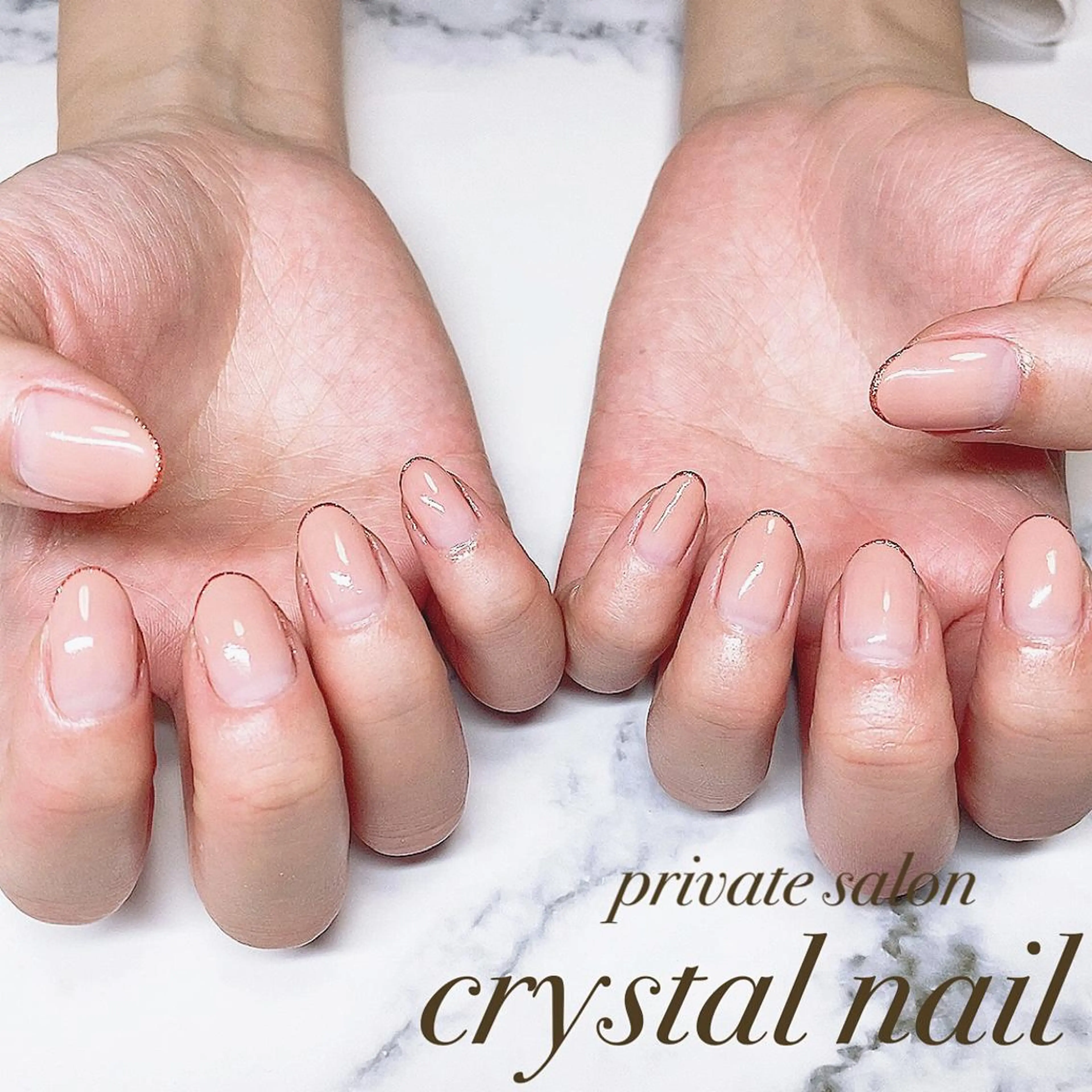 ネイル ハンドネイル Crystal Nailのネイルデザイン