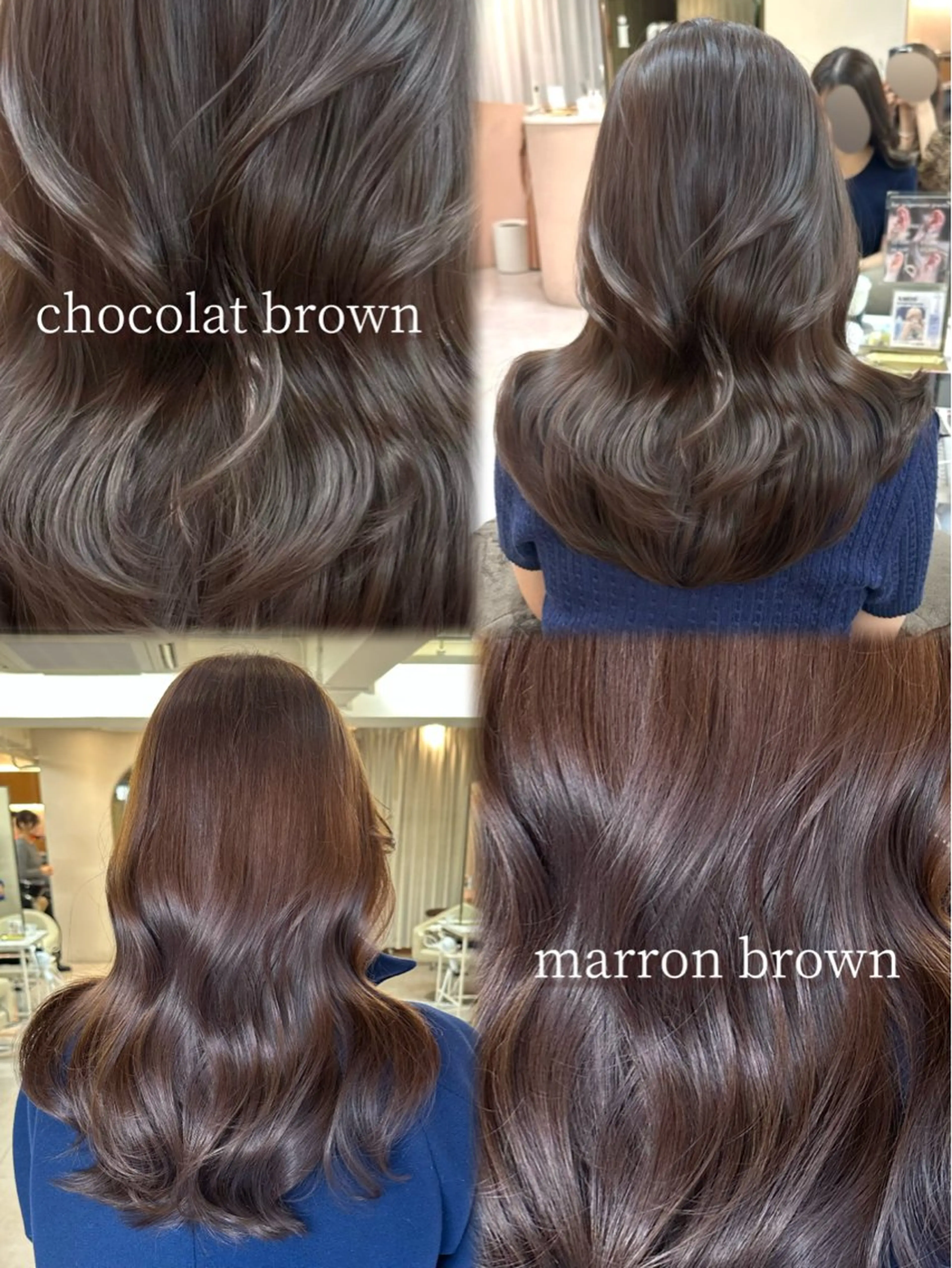 ロング カラー レイヤーカット 韓国ヘア🦢🖤 Sayumiのヘアスタイル