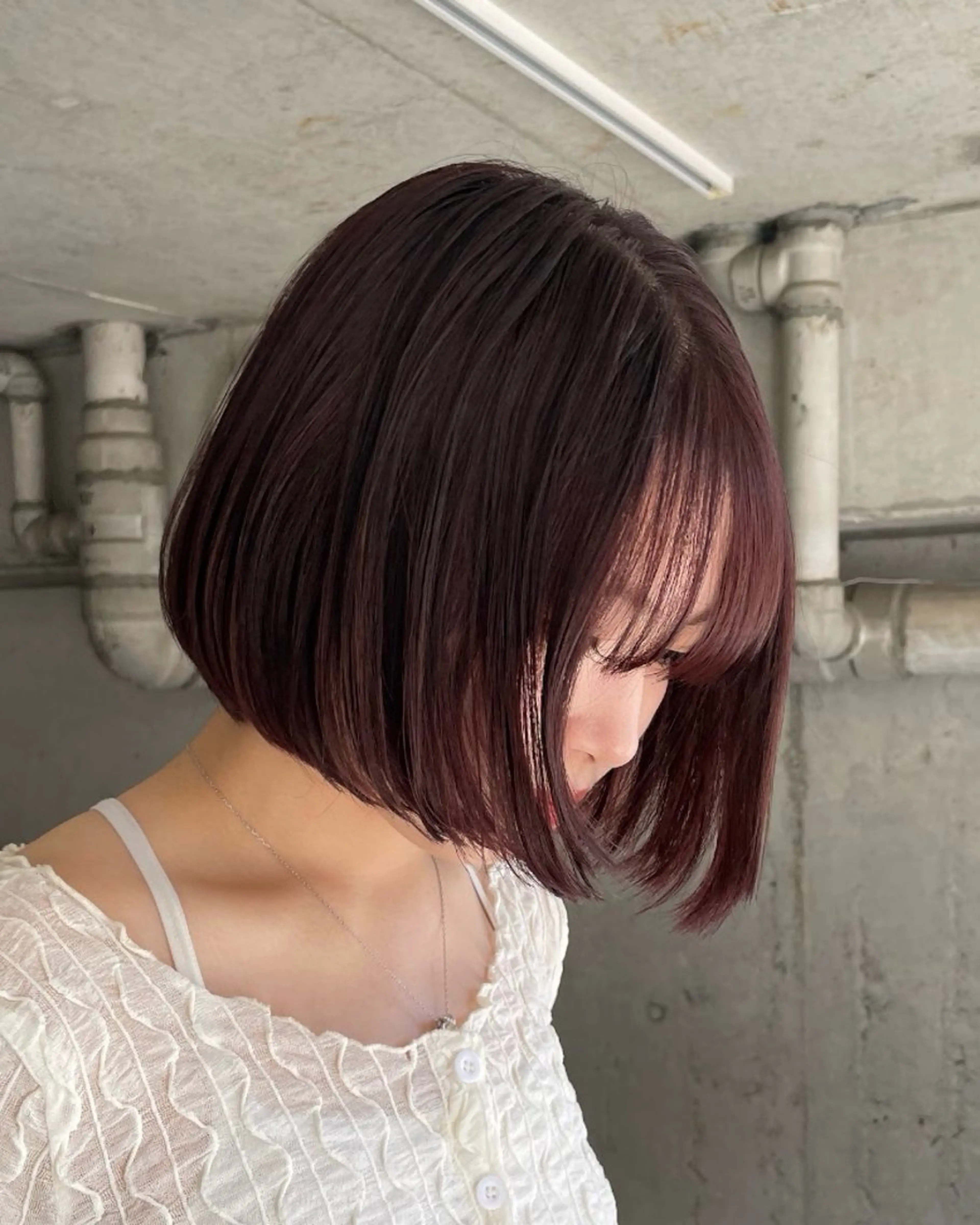 ワンカラー＋Aujua 5step トリートメント🍇の写真
