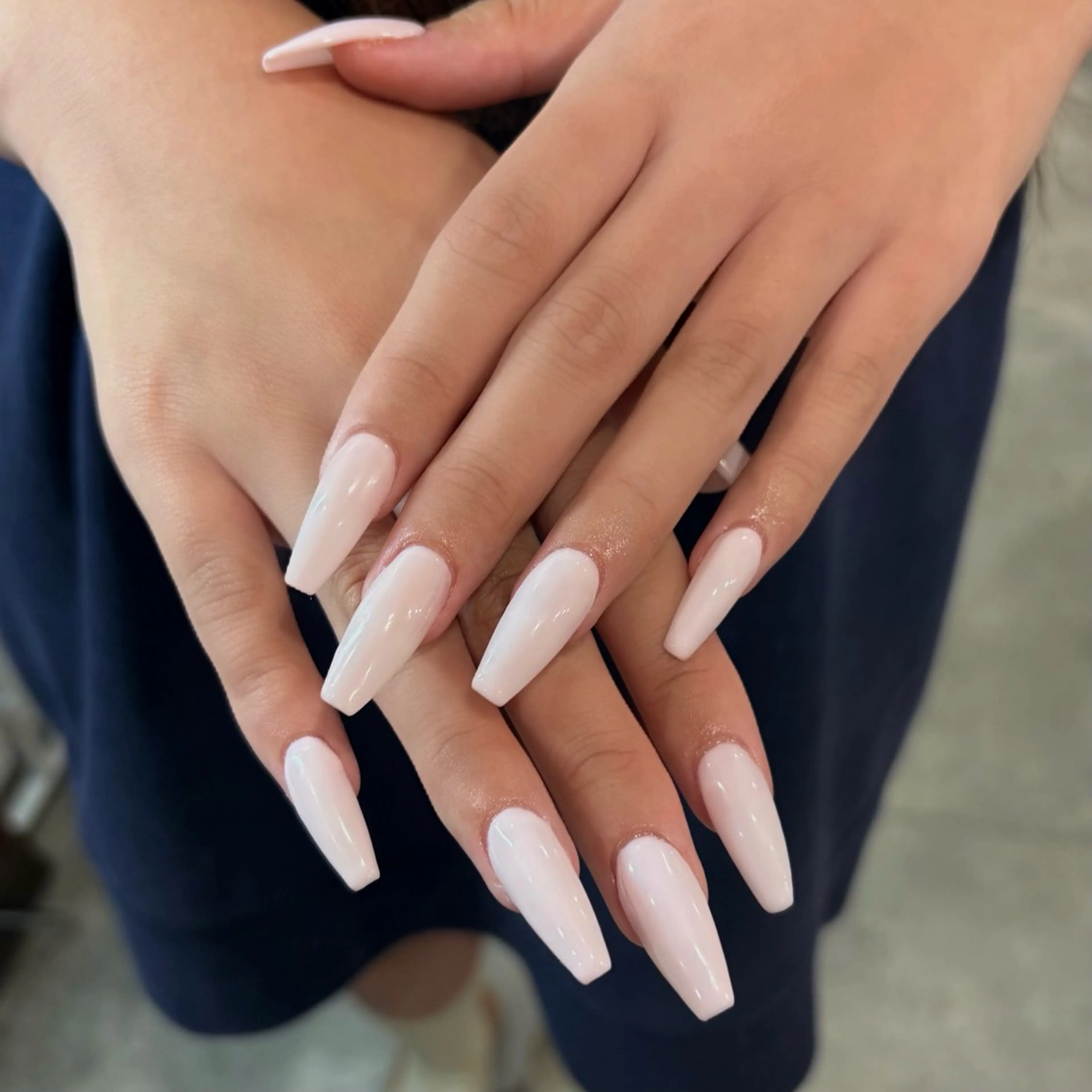 【長さだし✨ワンカラー💅🏼ジェルオフ付】の写真