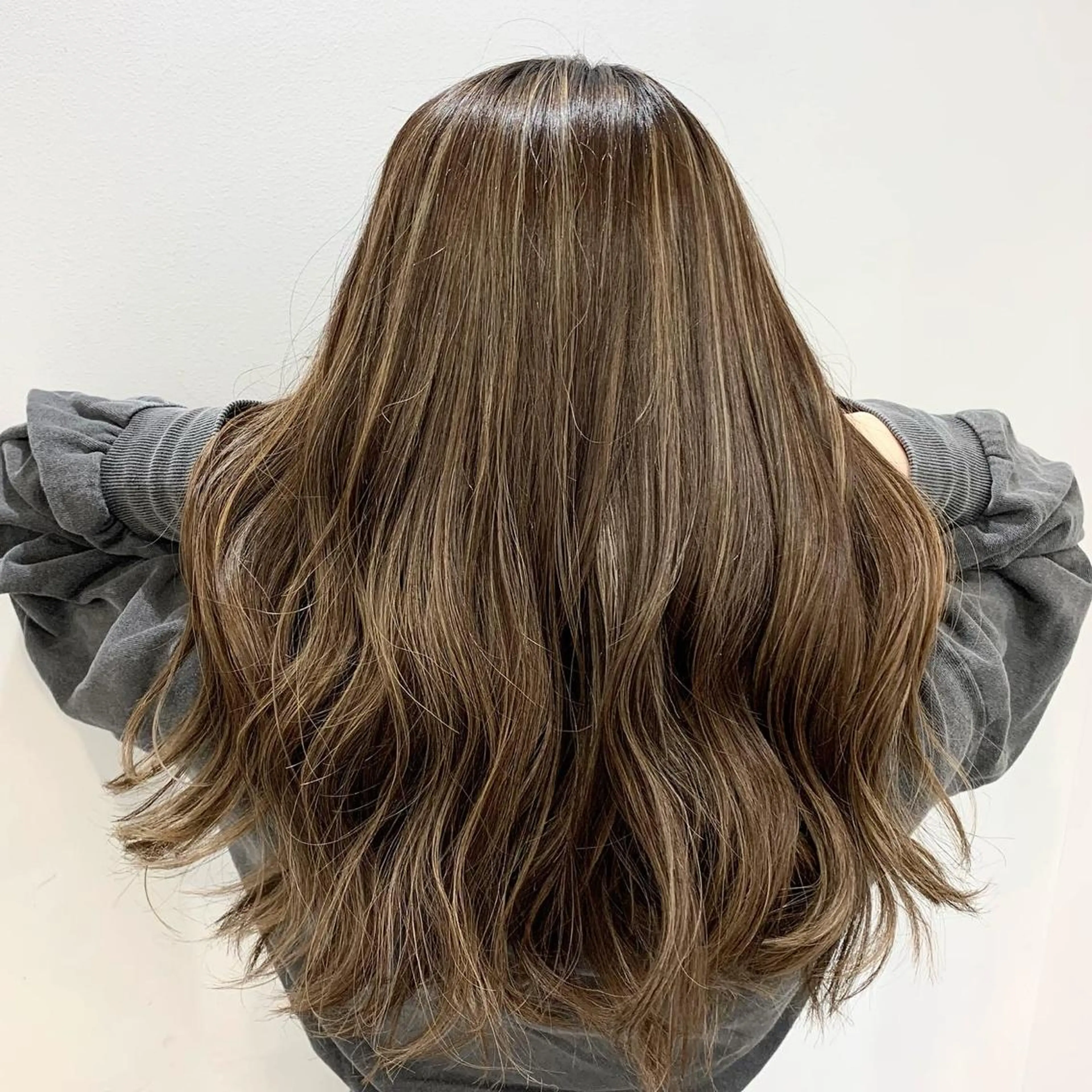 ロング ヘアカラー トリートメント 韓国風/髪質改善/ Kiyoraのヘアスタイル