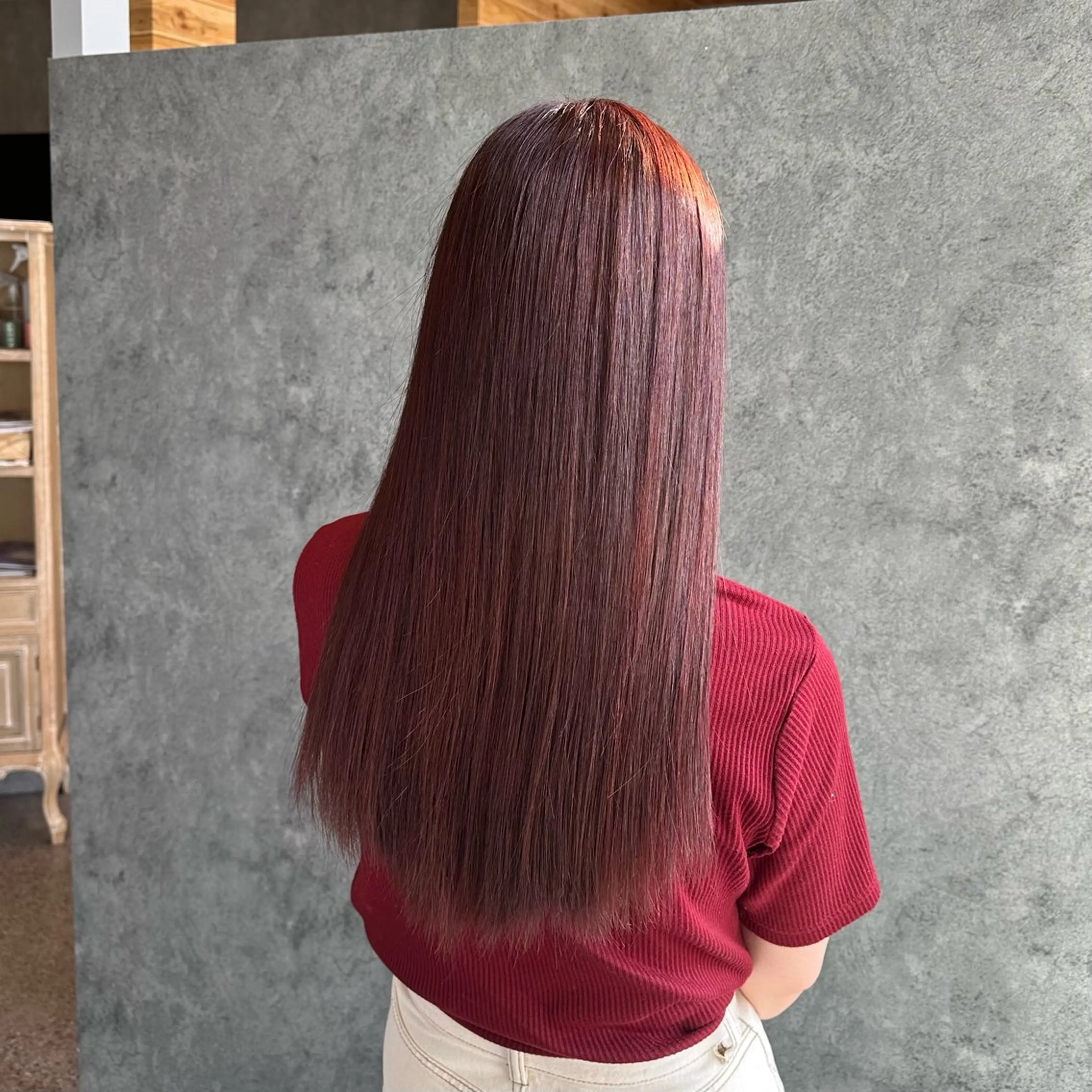 ロング カラー ヘアカラー Agu hair olive所属・伊藤 瑞紀のヘアスタイル