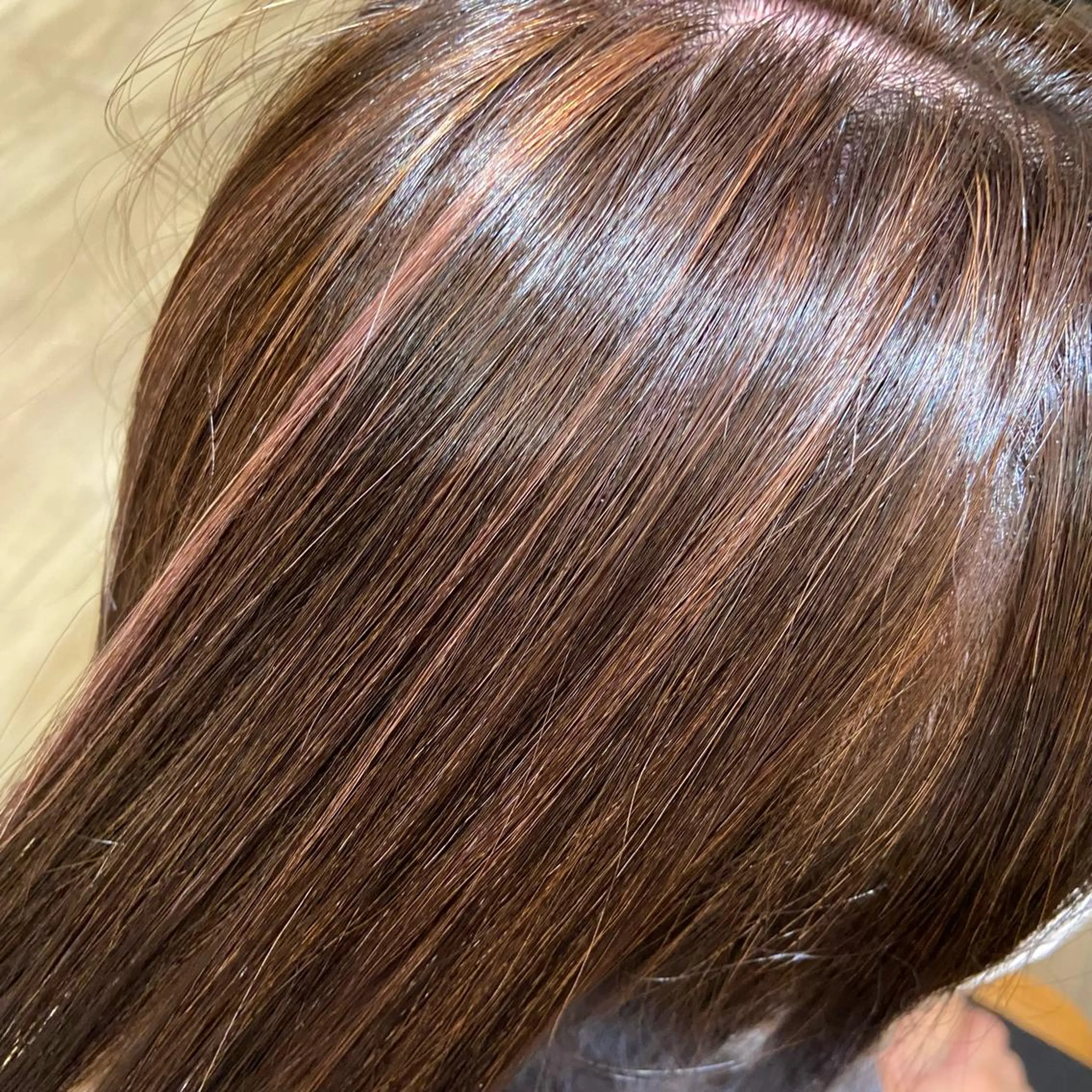ミディアム カラー 桑原 りゆのヘアスタイル