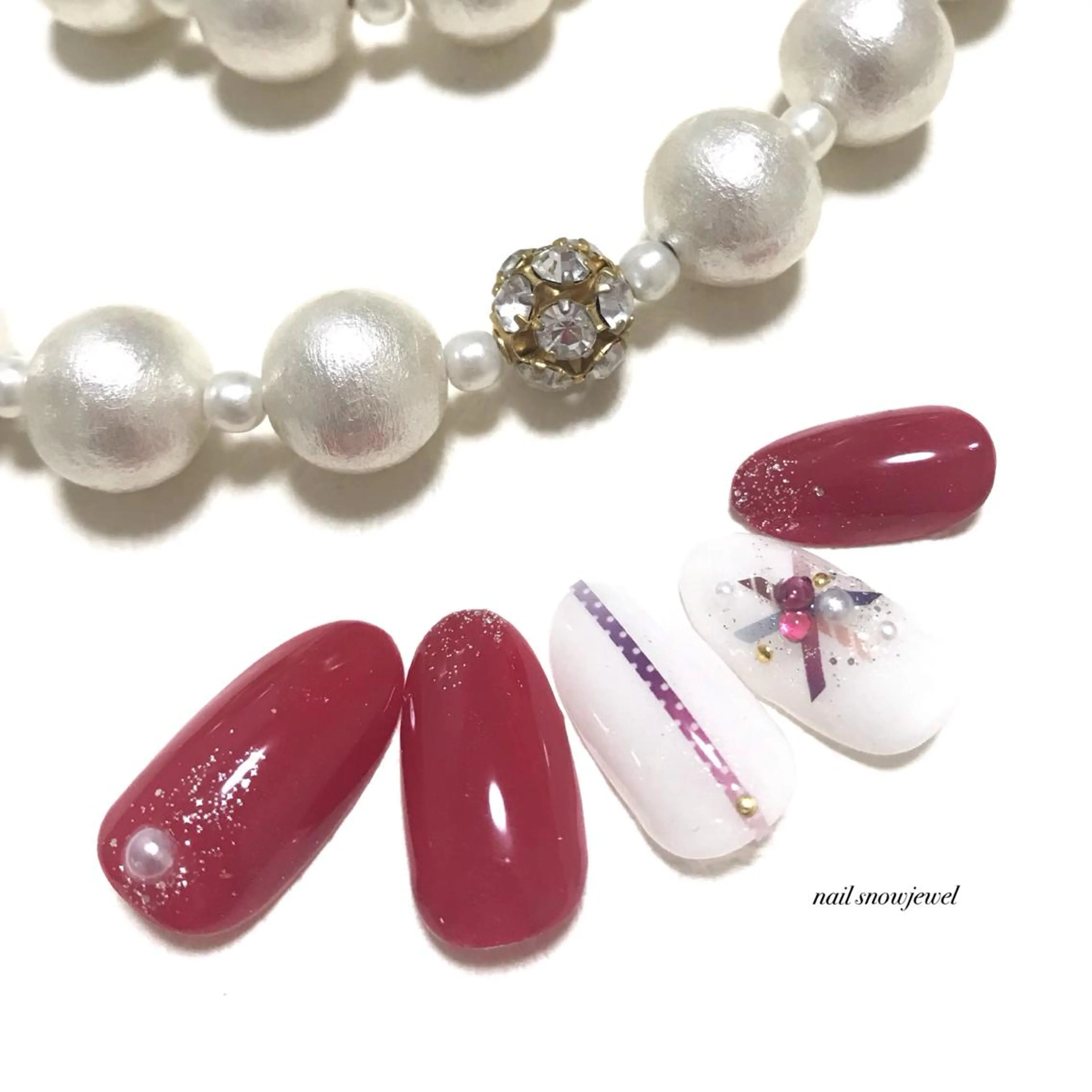 ネイル nail snowjewelのネイルデザイン