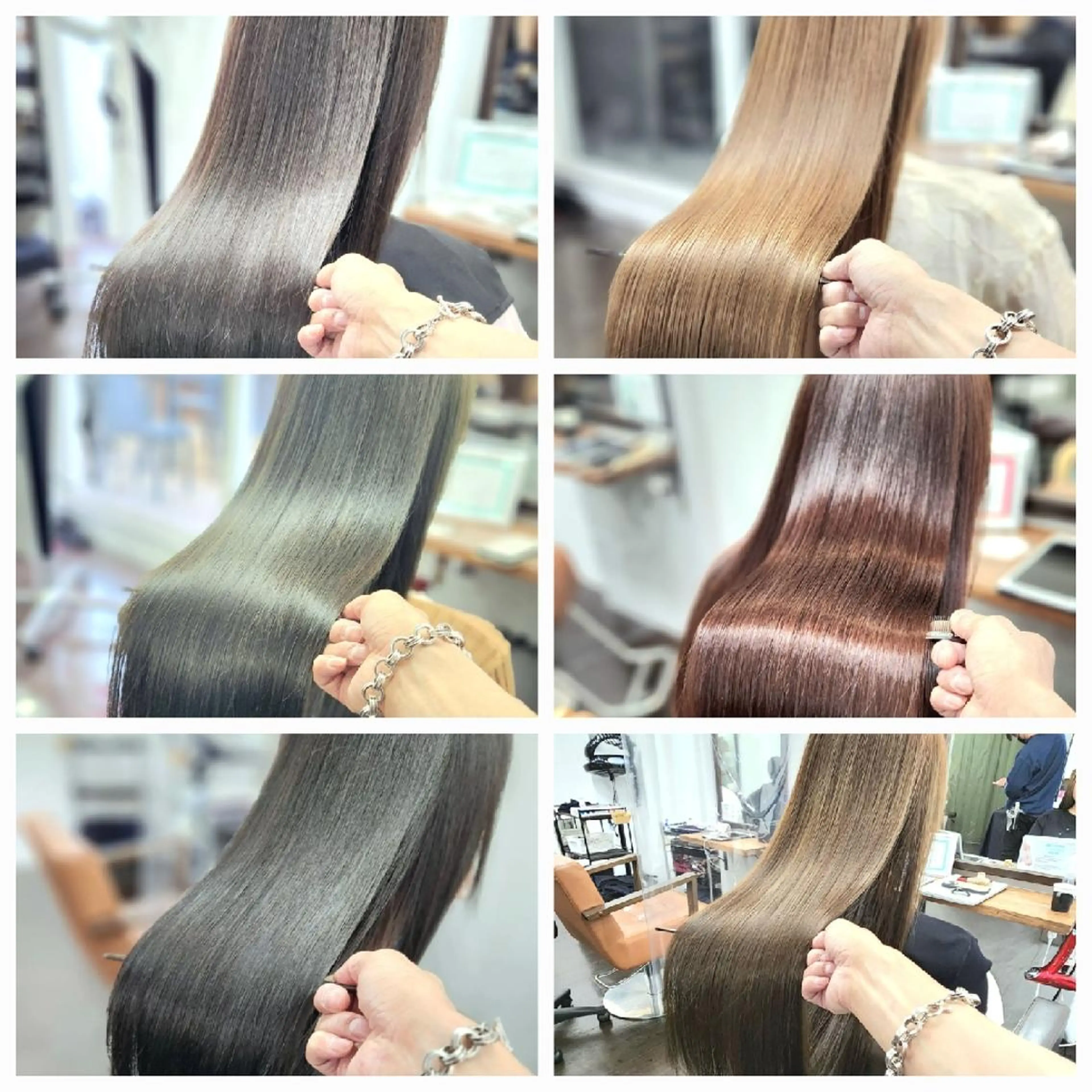 ロング 髪質改善 ロング 縮毛矯正 トリートメント 酸熱トリートメント トリートメント ヒロセ シュウジのヘアスタイル