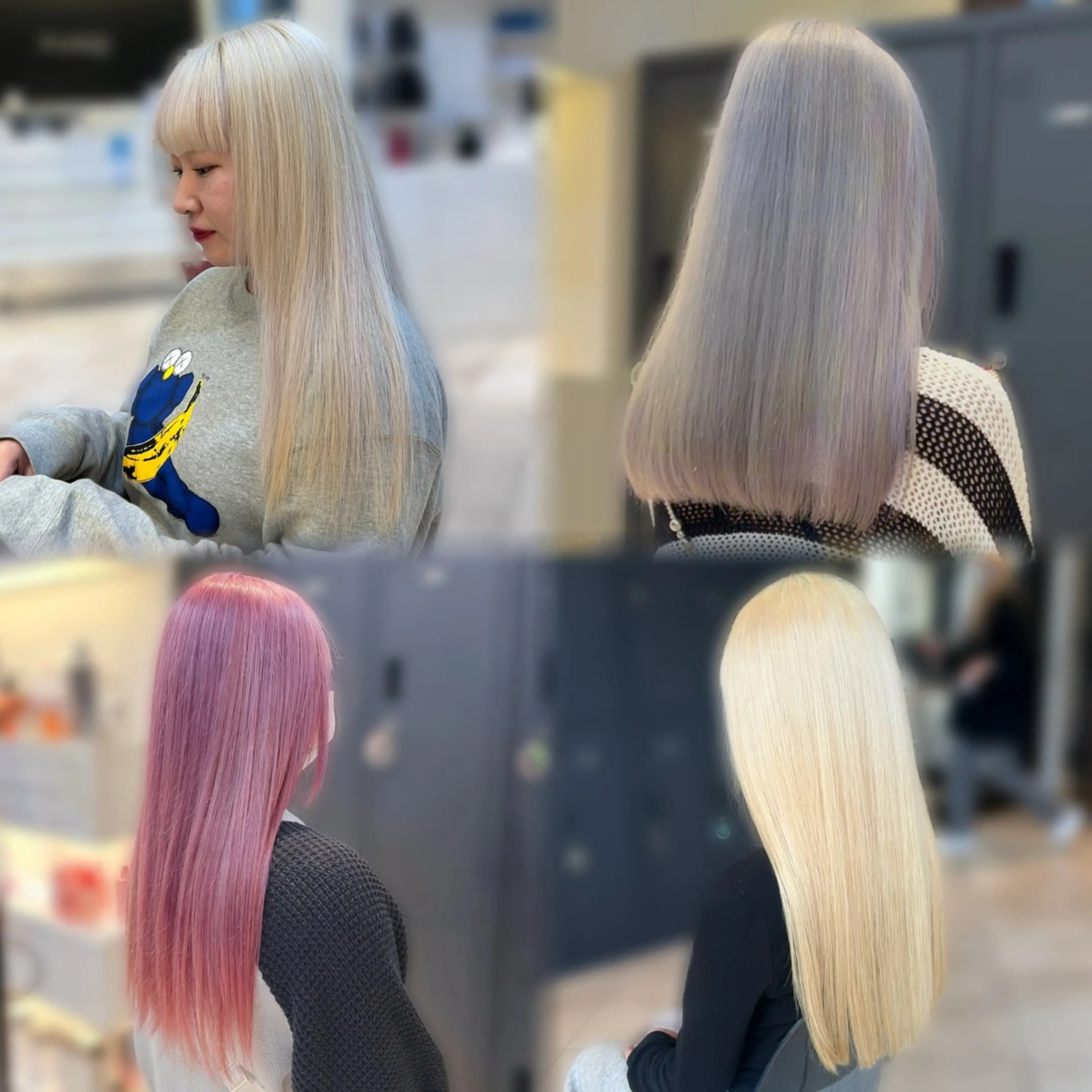 【撮影モデル限定】ブリーチ2回➕髪質改善カラー➕4stepトリートメントの写真