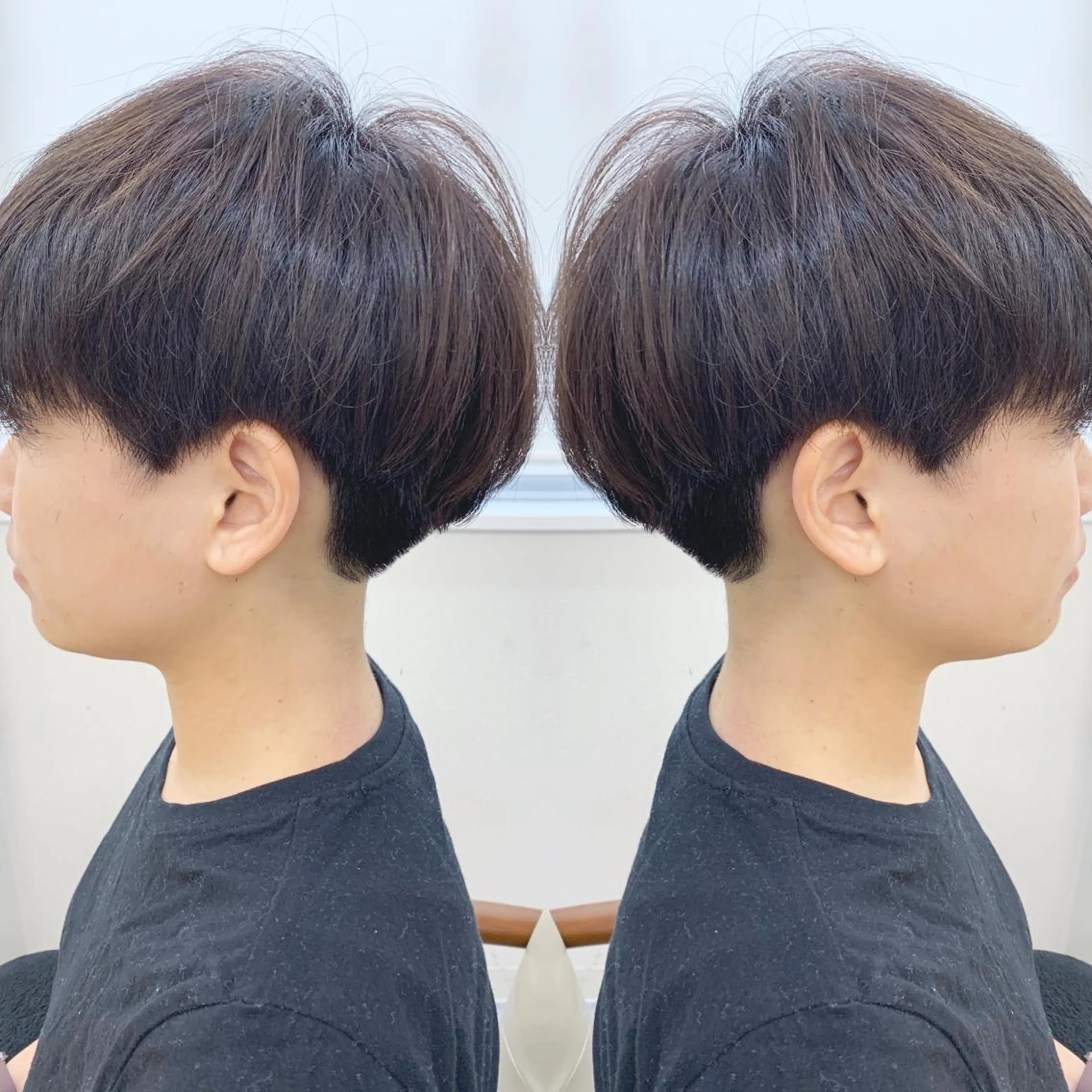 ショート 刈り上げ カット トリートメント H所属・H (エイチ) 烏丸御池店のヘアスタイル