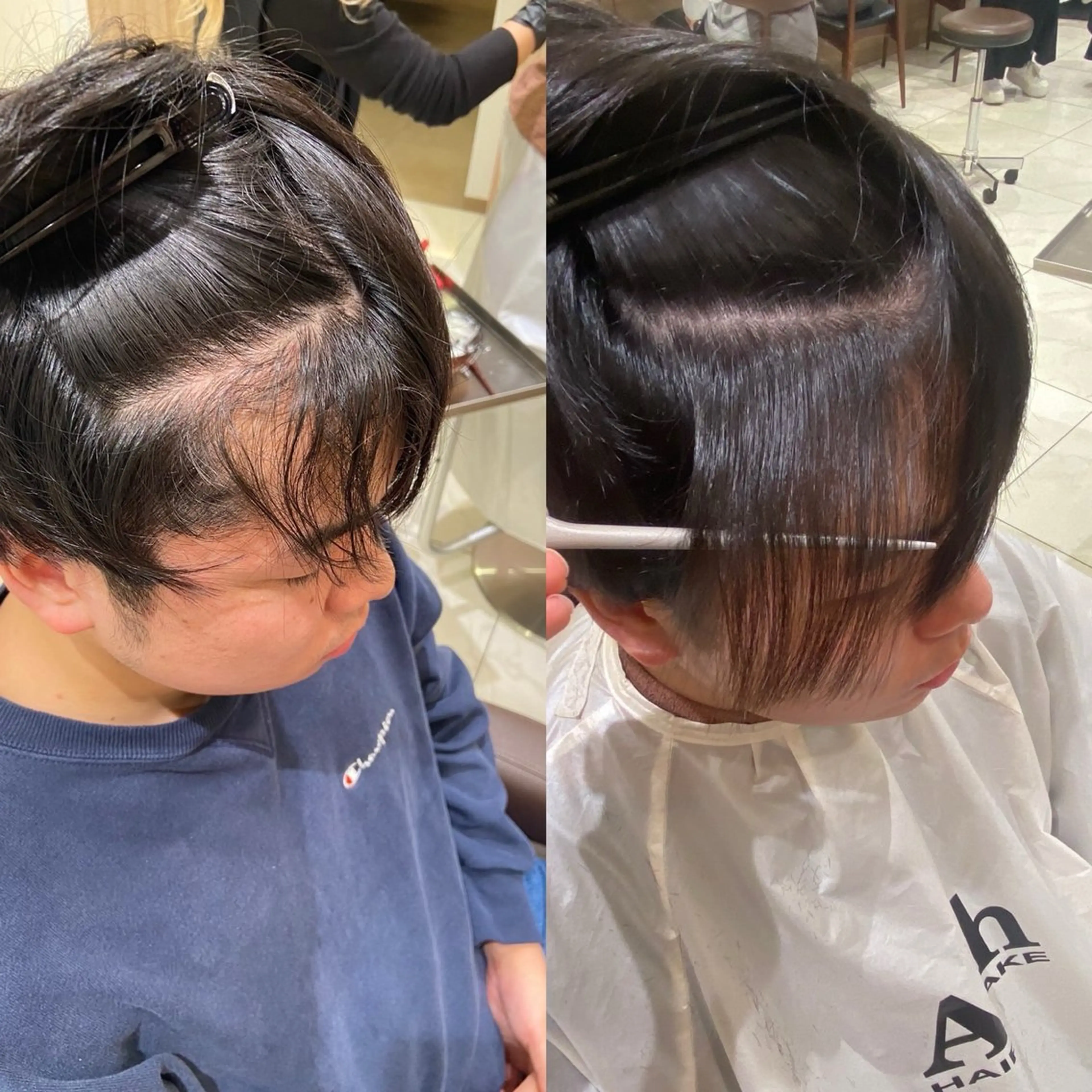 パーマ 🌱脱白髪染め特化 🌱岡田将英のヘアスタイル