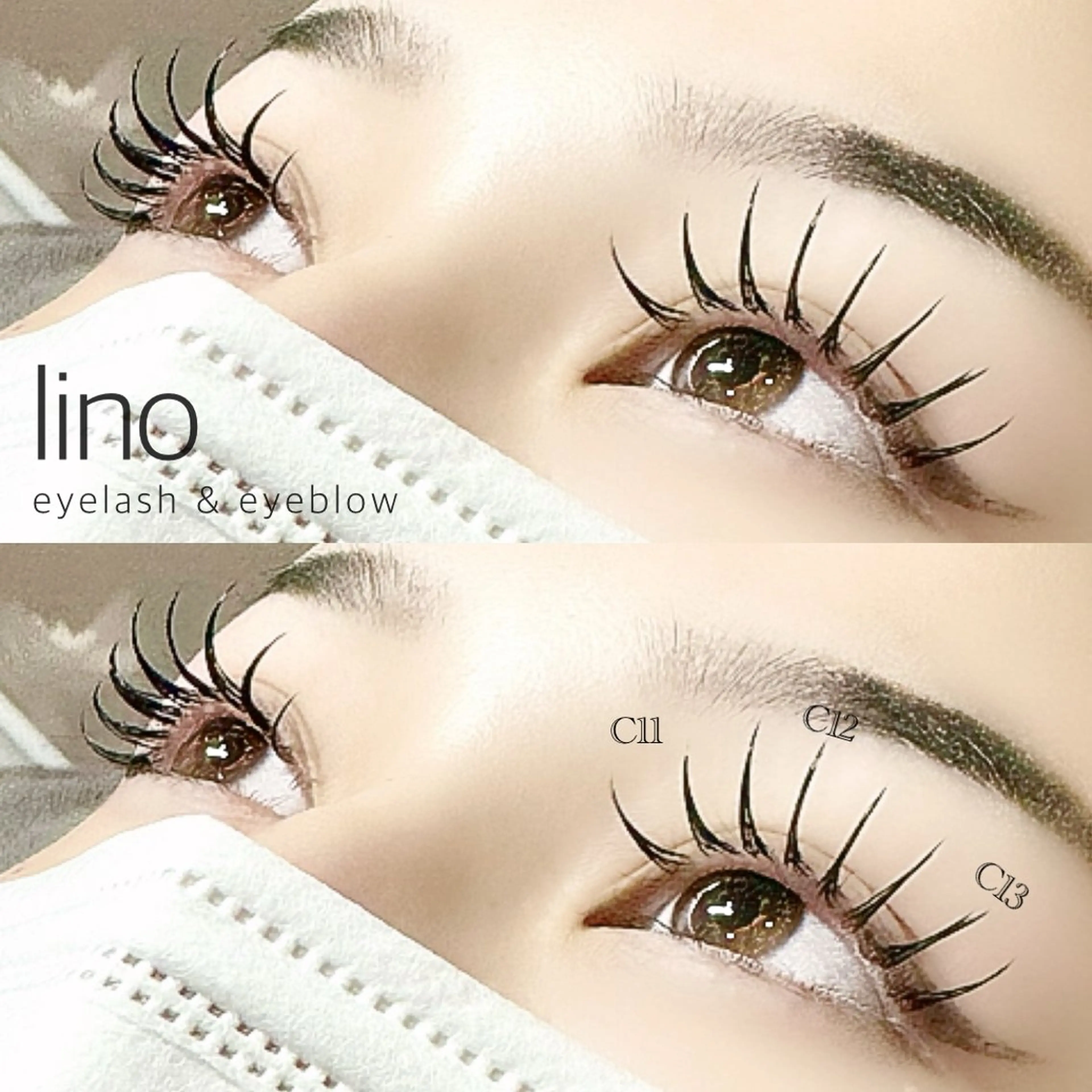 マツエク・マツパ lino By ANCHOR laule'a所属・【lino】/ airiのマツエク・マツパデザイン