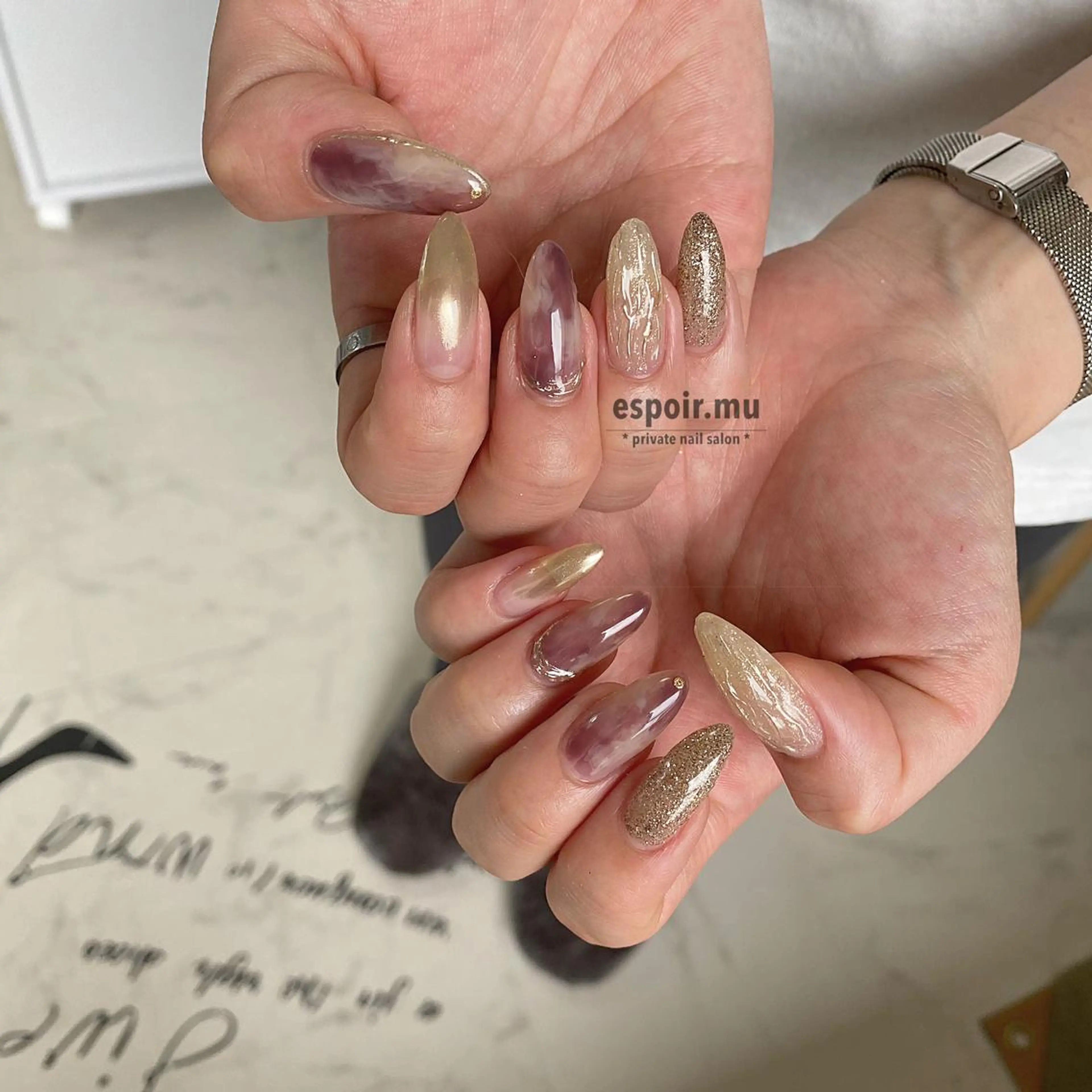 ネイル espoir. muのネイルデザイン