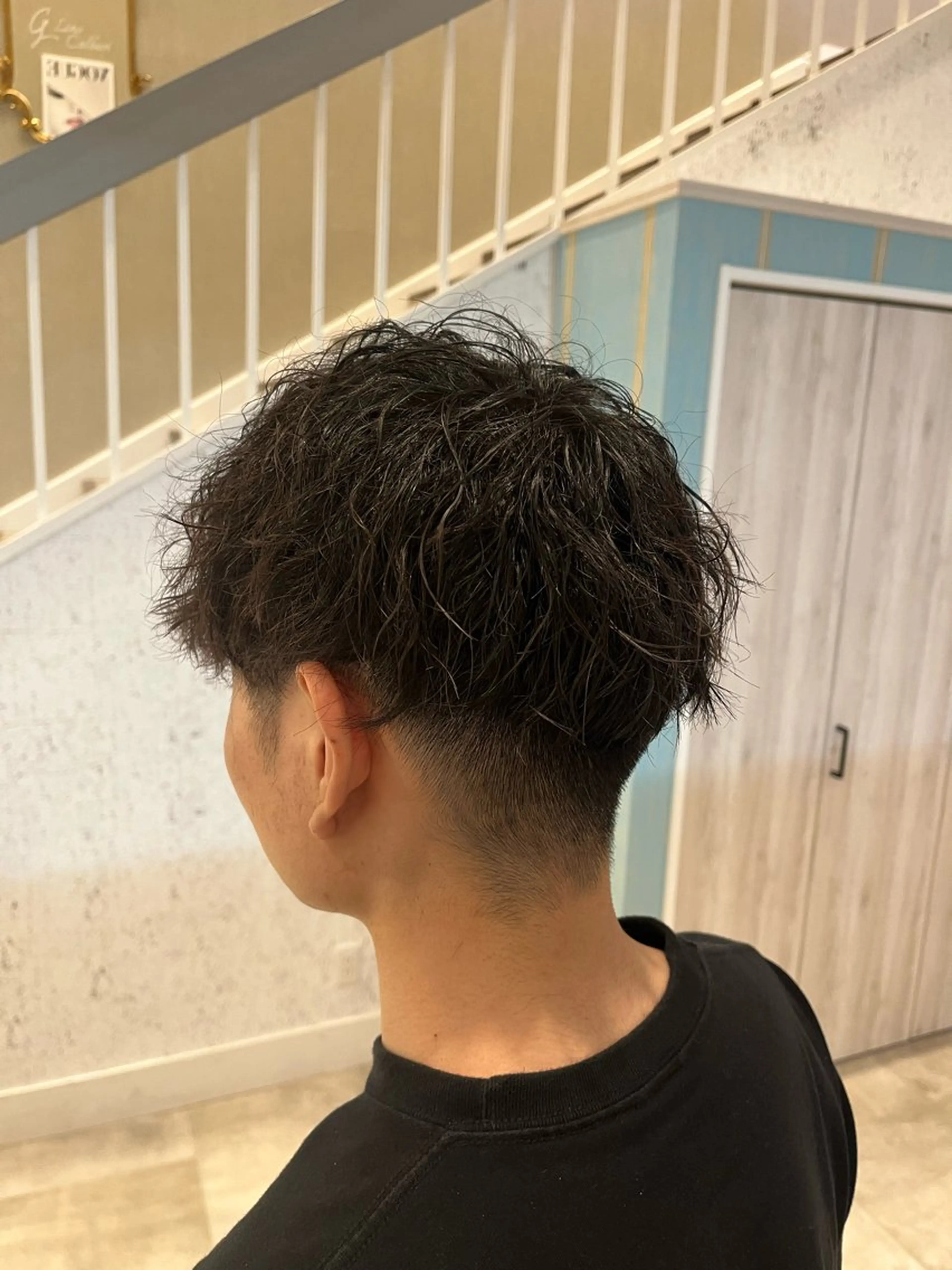 ショート カット パーマ Calbari 中田 莉紗/奥州市水沢のヘアスタイル