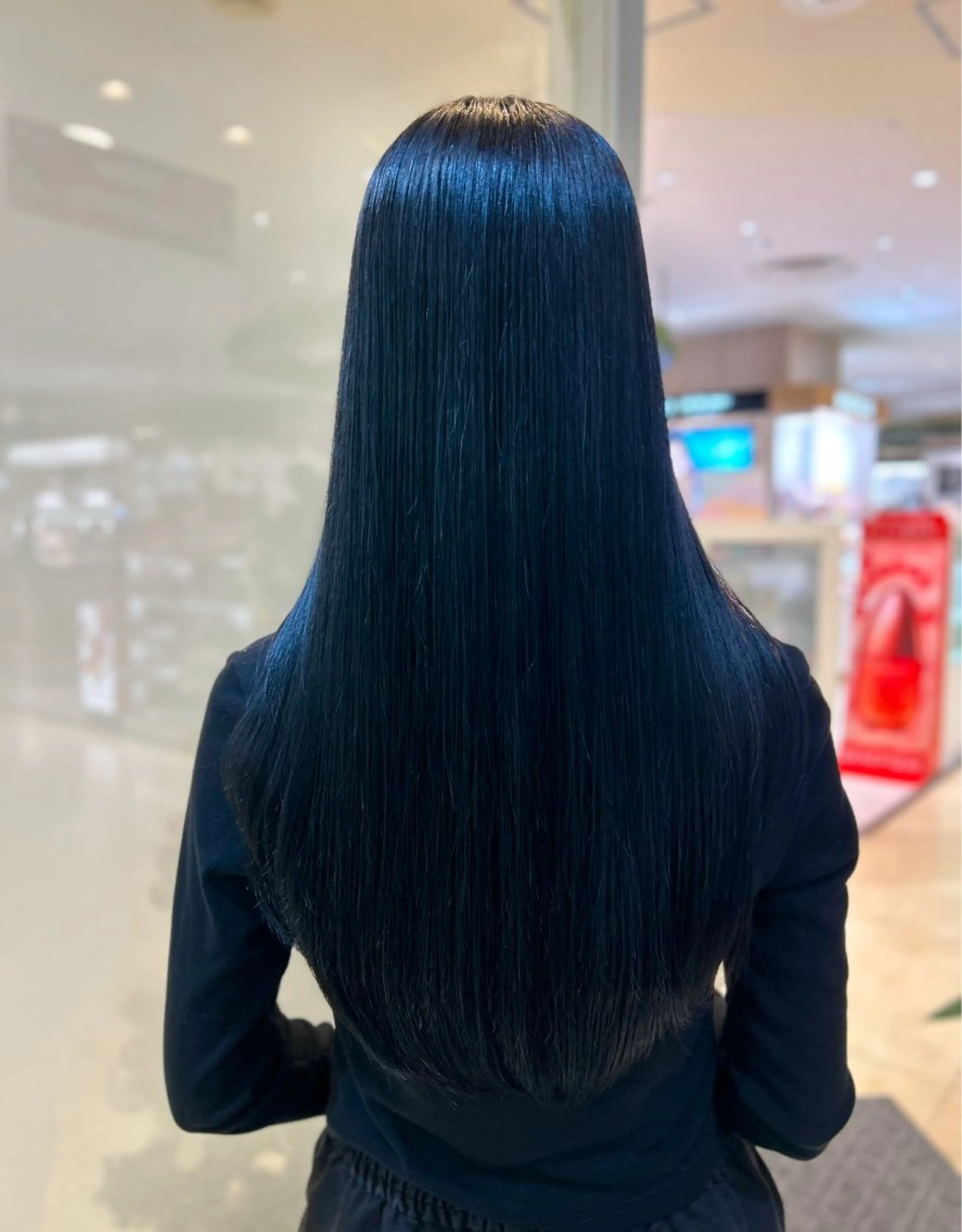 ロング カラー 艶質改善/縮毛矯正 ササキナツミのヘアスタイル