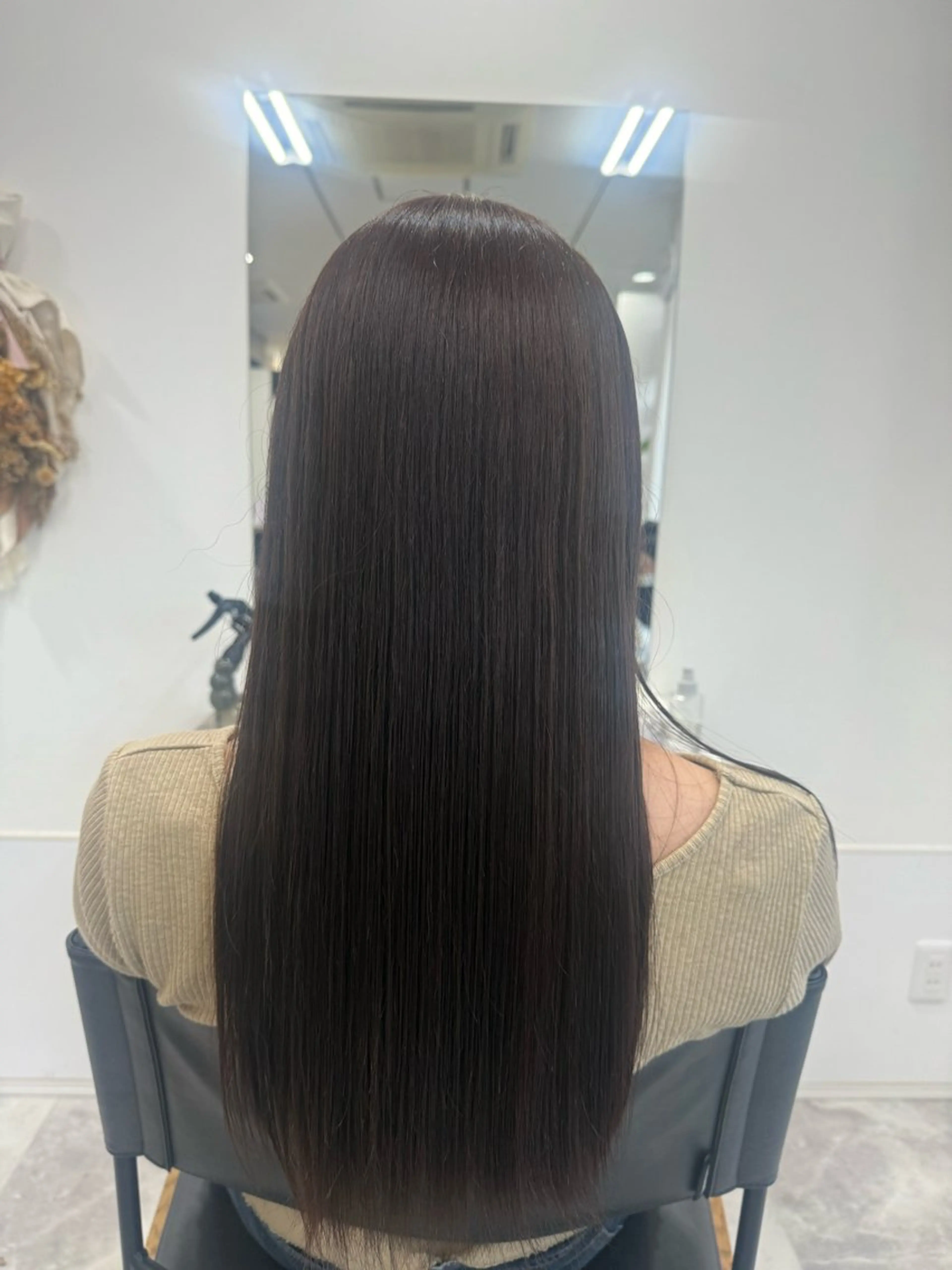 ロング ヘアカラー 🎀髪質改善/透明感 🎀リナ🎀のヘアスタイル