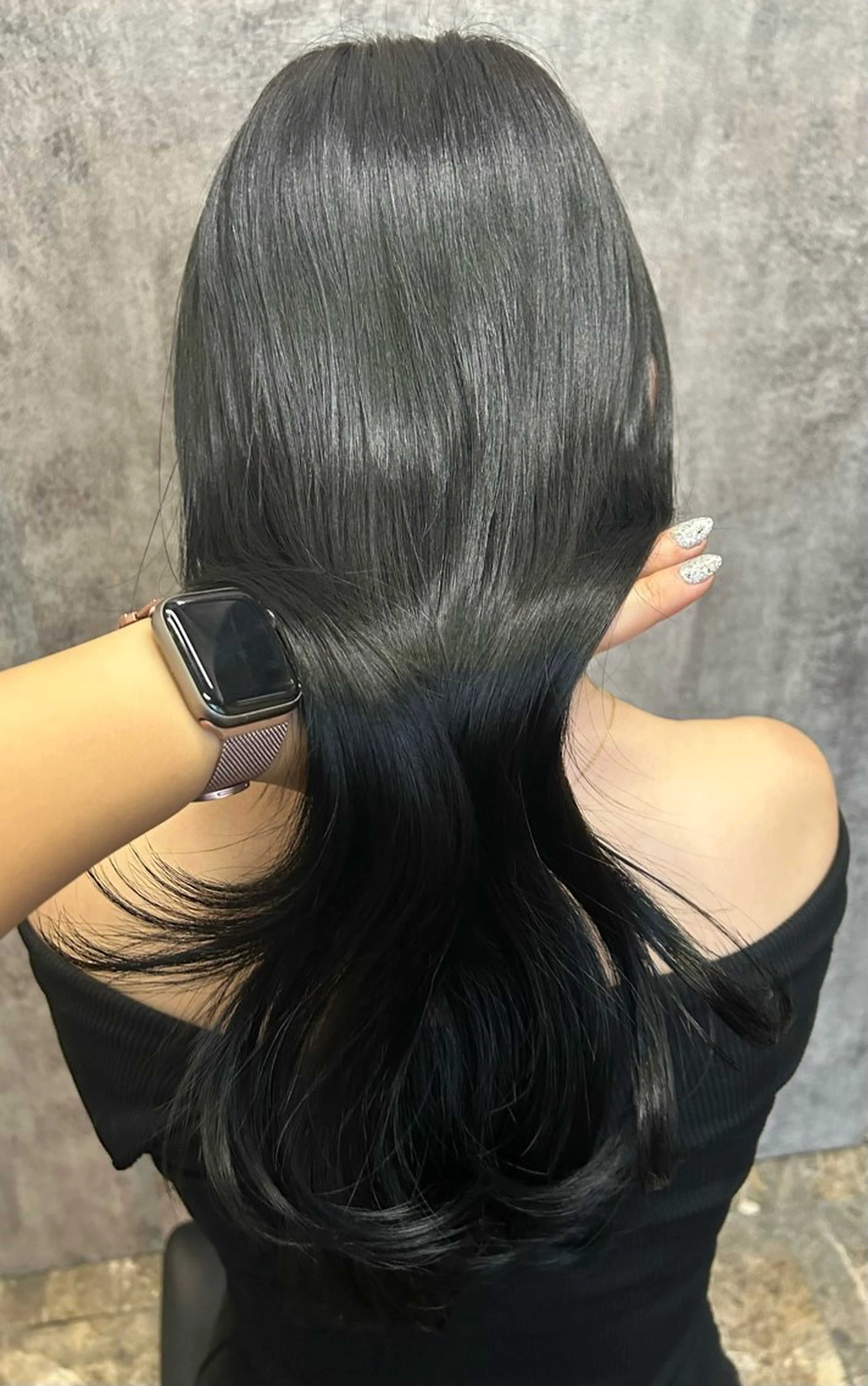 ロング カラー カット ヘアカラー トリートメント 地毛風艶カラー🌿 喜多夏海のヘアスタイル