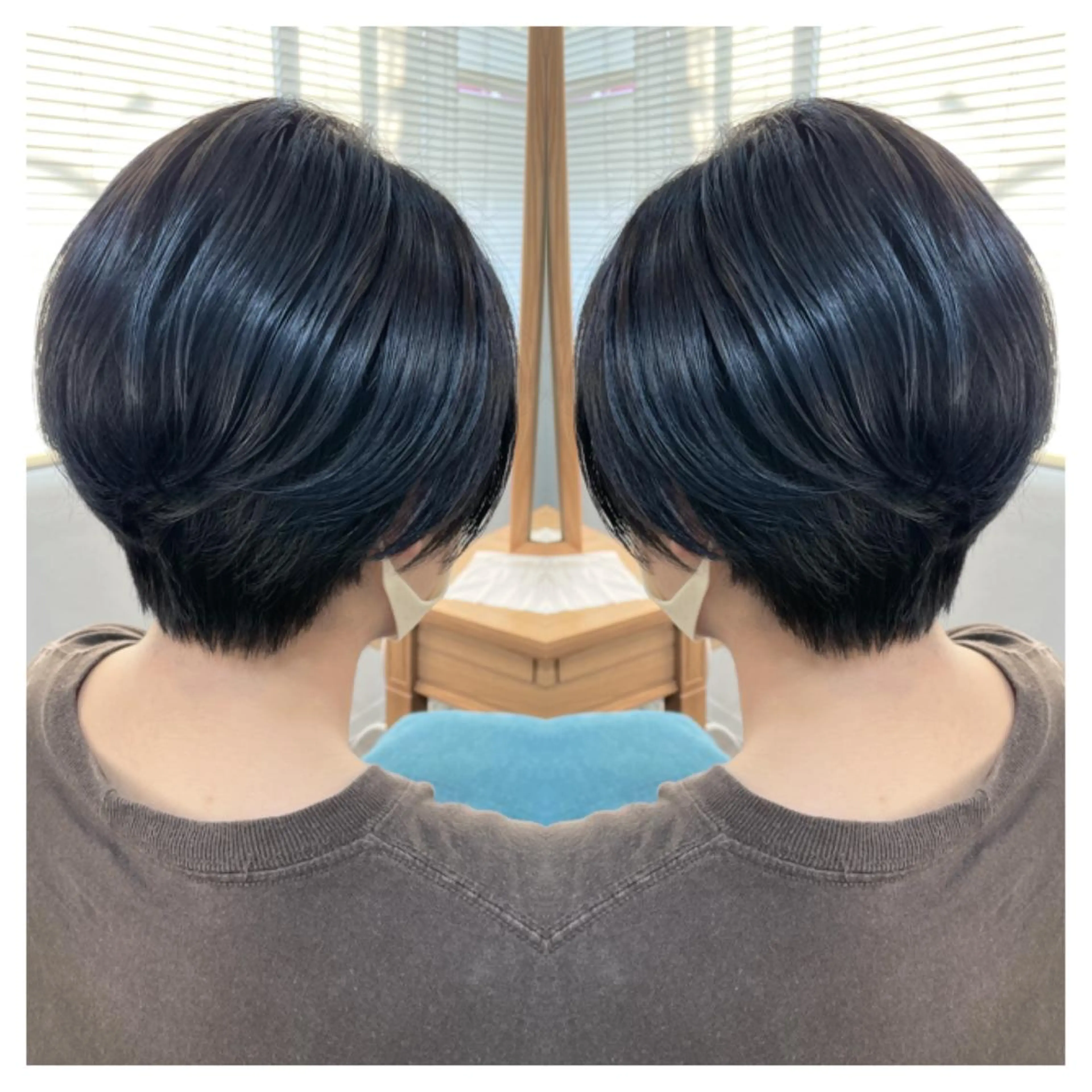 ショート カラー カット ヘアカラー トリートメント 村山 茉衣のヘアスタイル