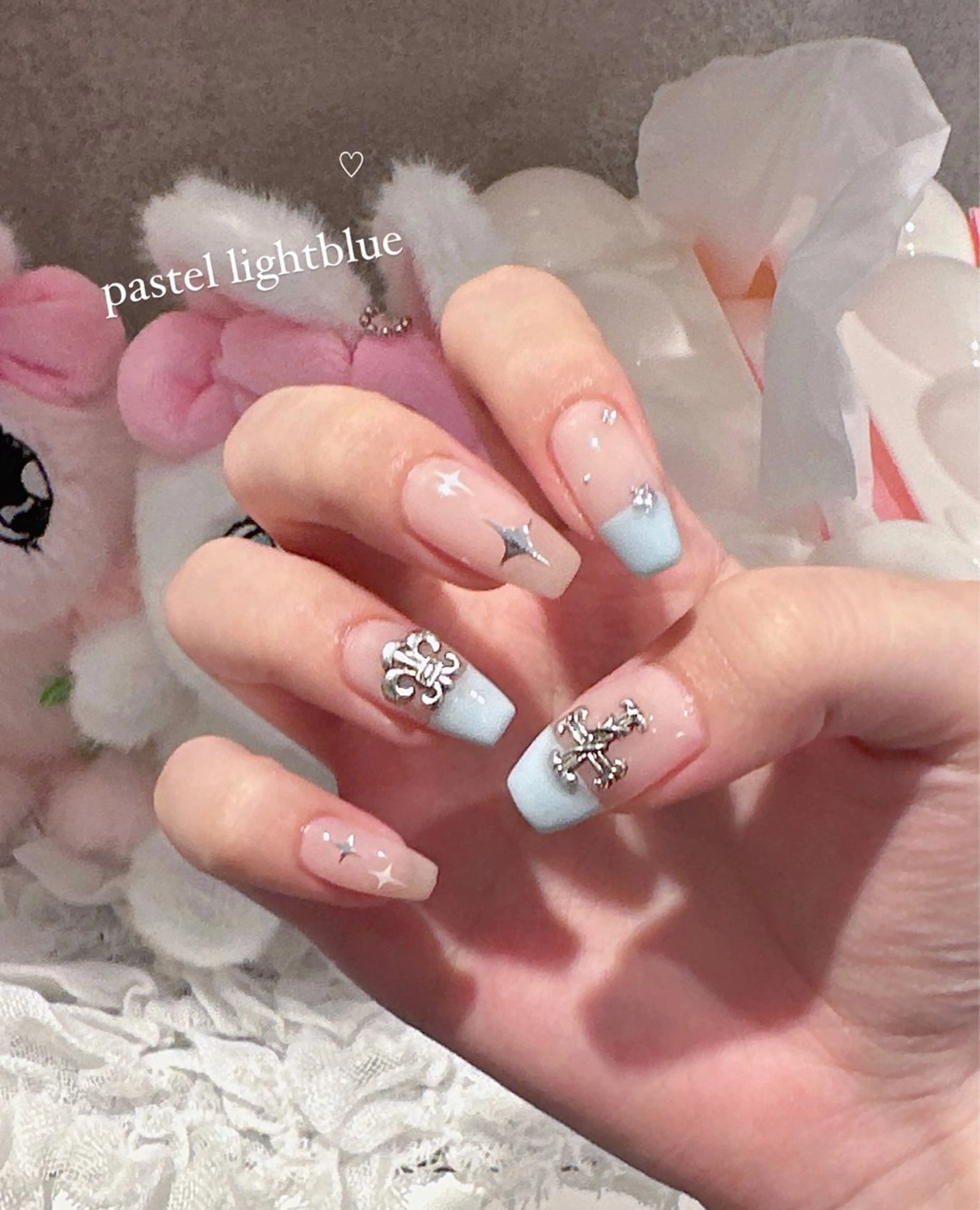 ネイル ハンドネイル She nail studio 原宿店所属・いいだえみ ୨୧ᵕ̤ᴗᵕ̤)のネイルデザイン