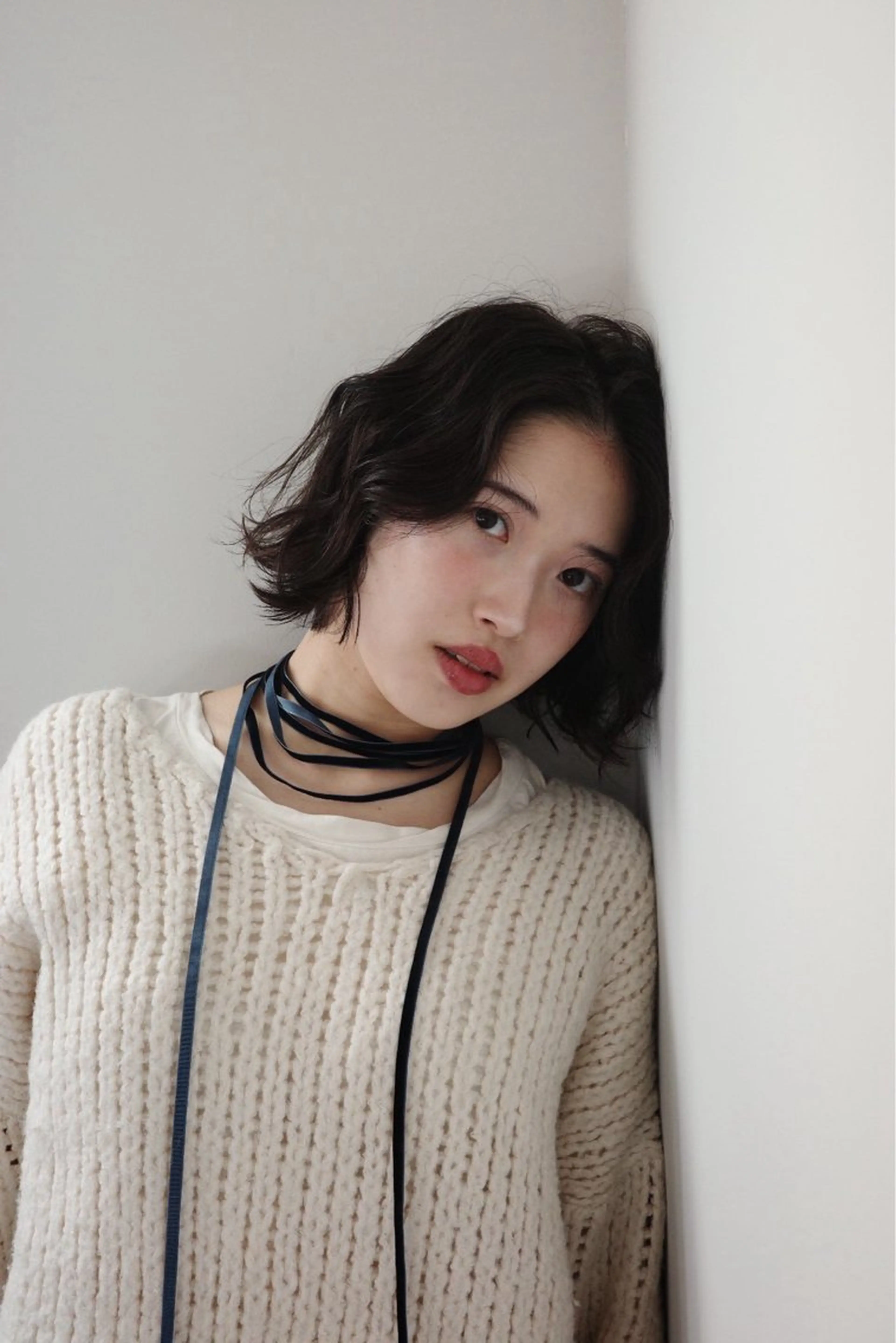 ミディアム カラー 透明感カラー ブリーチリタッチ モデル募集/愛紗のヘアスタイル