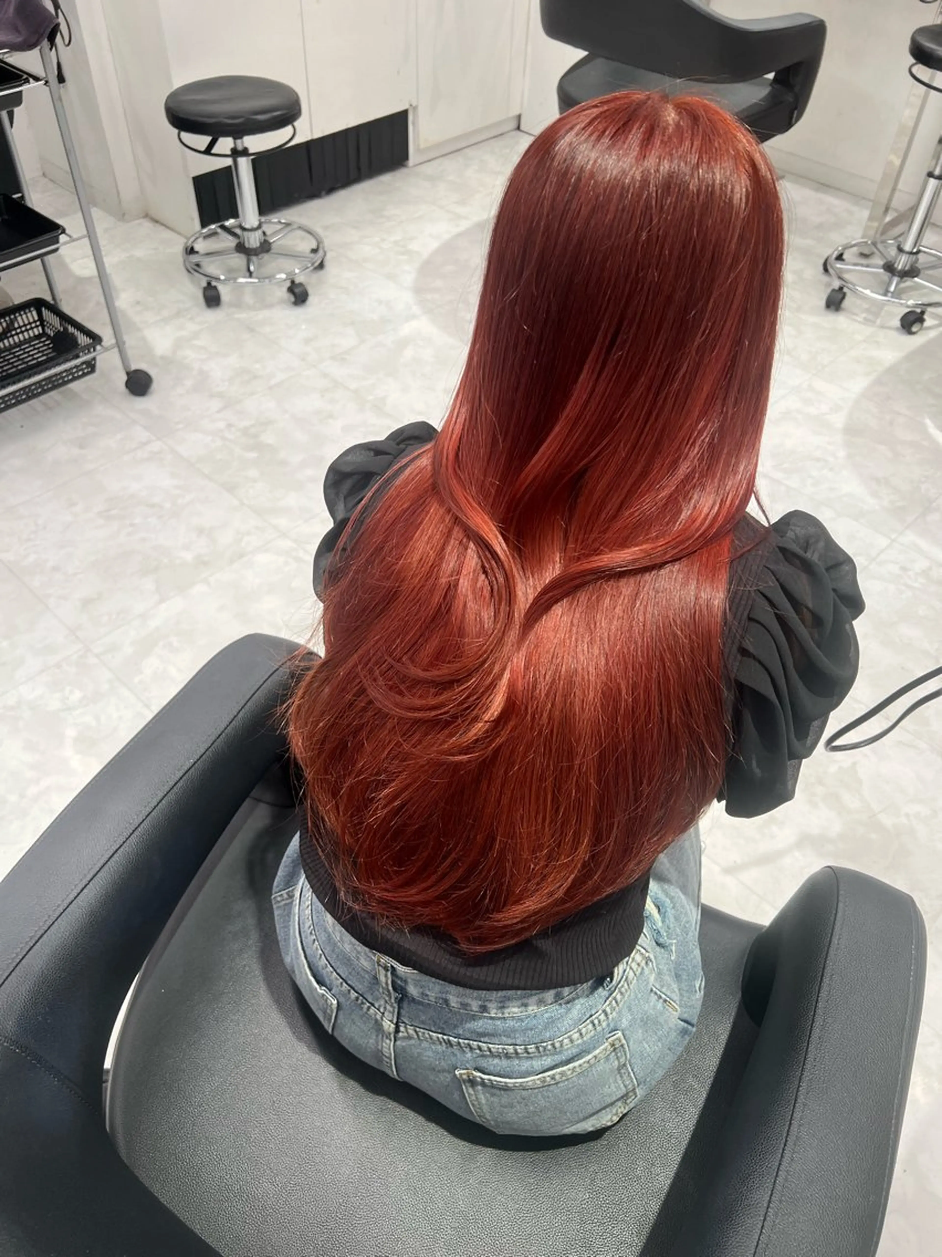 カラー ヘアカラー トリートメント ヘッドスパ ヘアセット ブリーチなし透明感 💗RYOTAのヘアスタイル