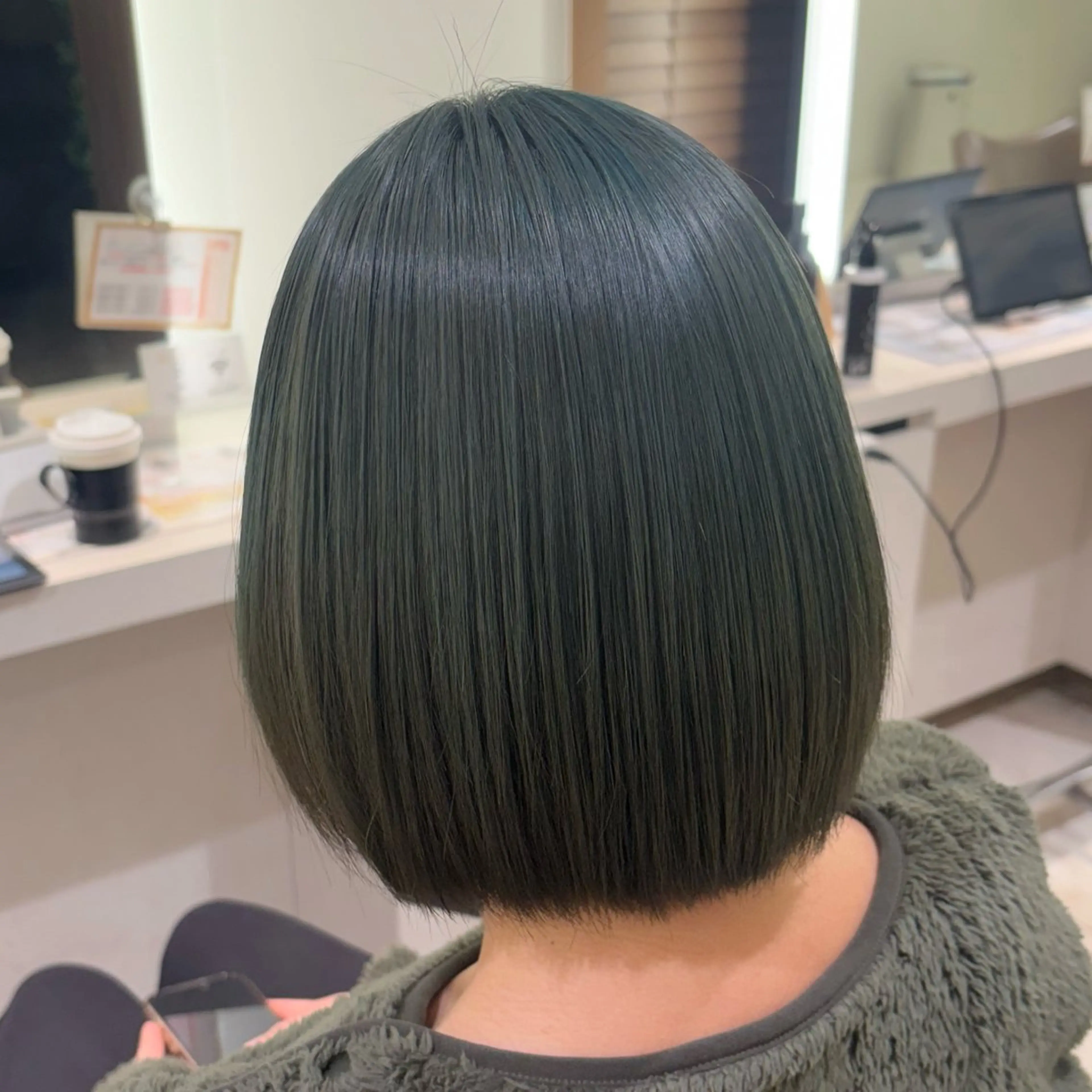 カラー 透明感カラー ヘアカラー トリートメント 加藤 芽実のヘアスタイル