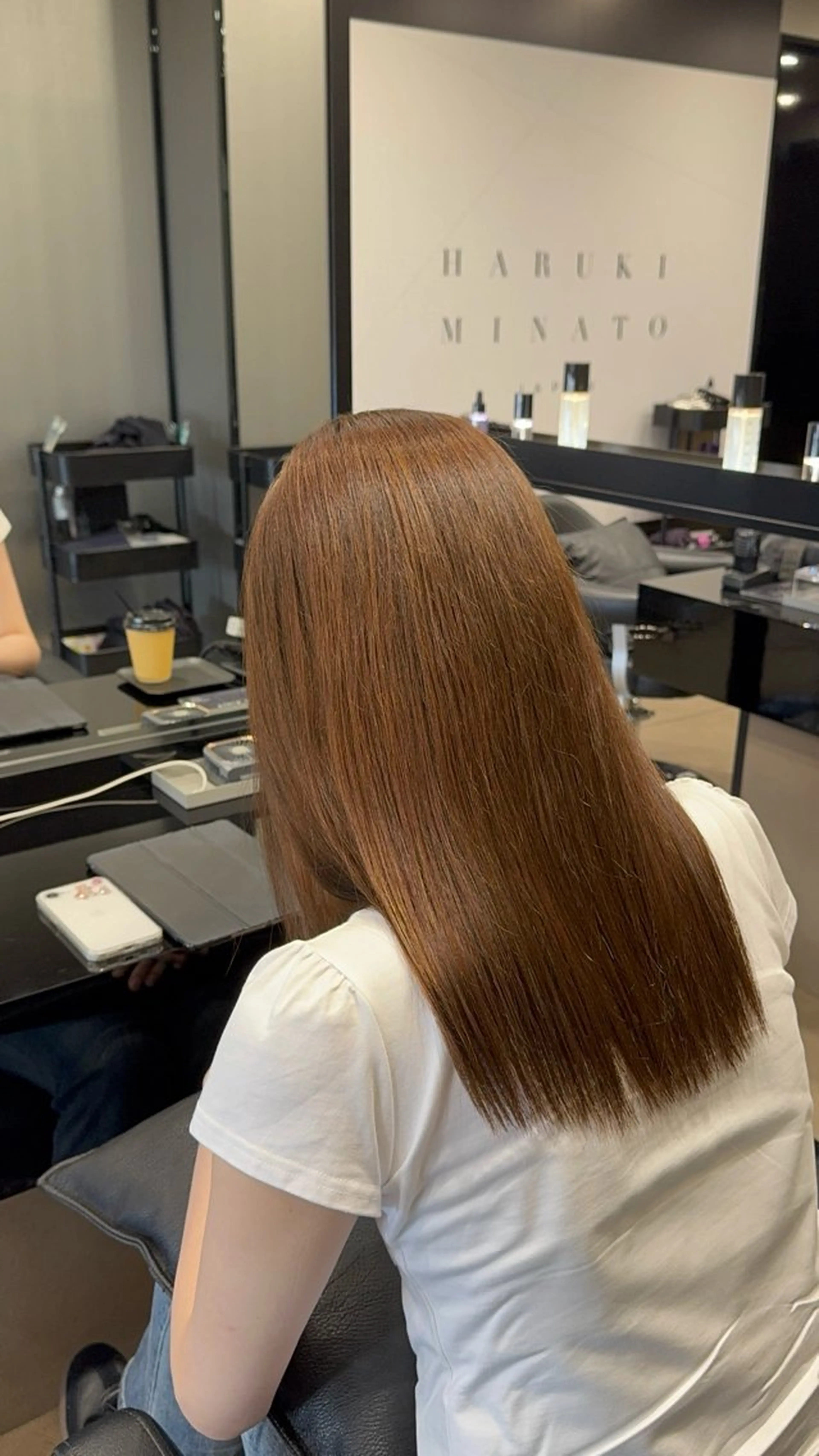 カラー ヘアカラー 池田 龍生のヘアスタイル