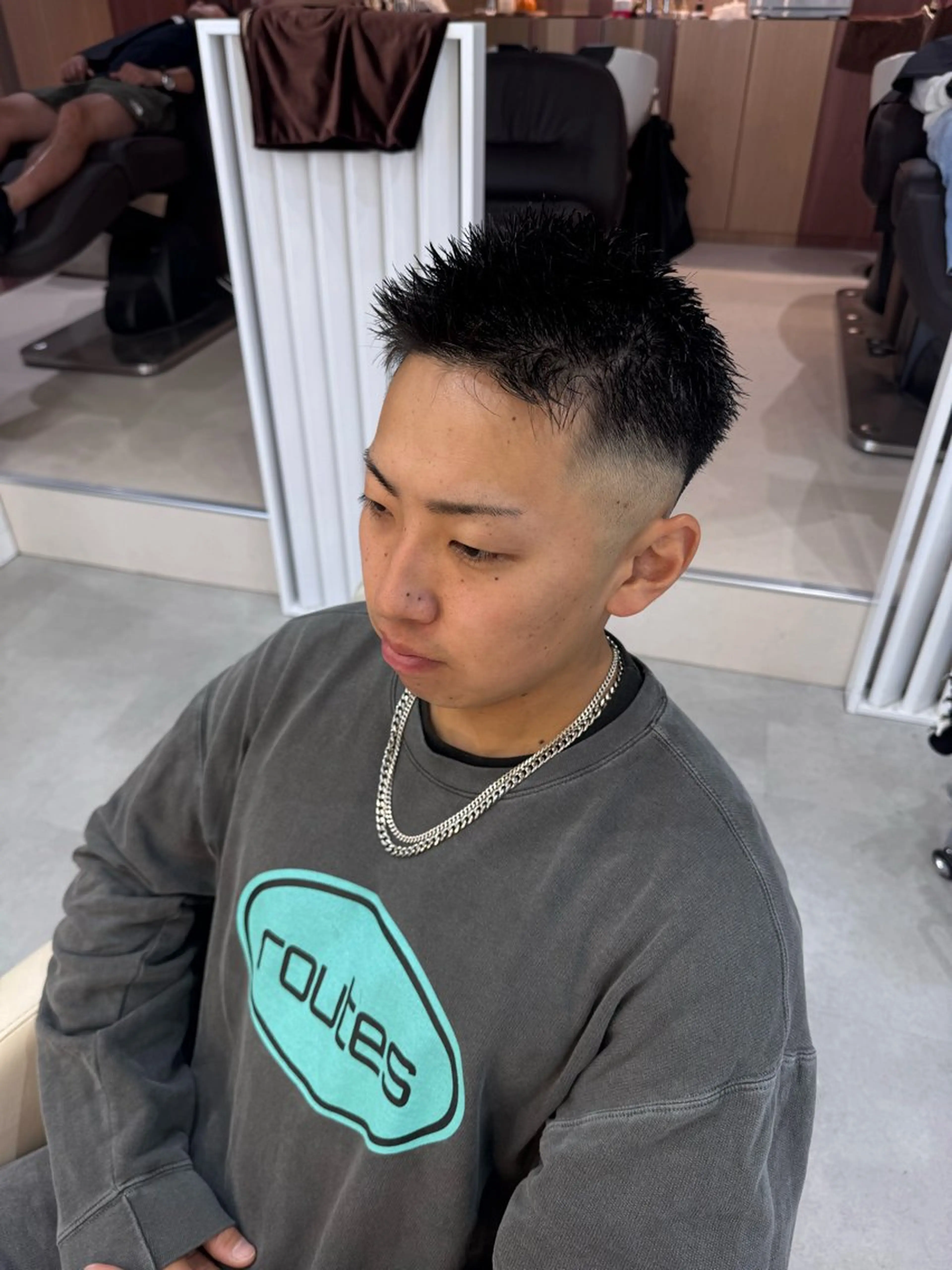 ショート カット R/🤎 パーマ&ブリーチ🔥のヘアスタイル