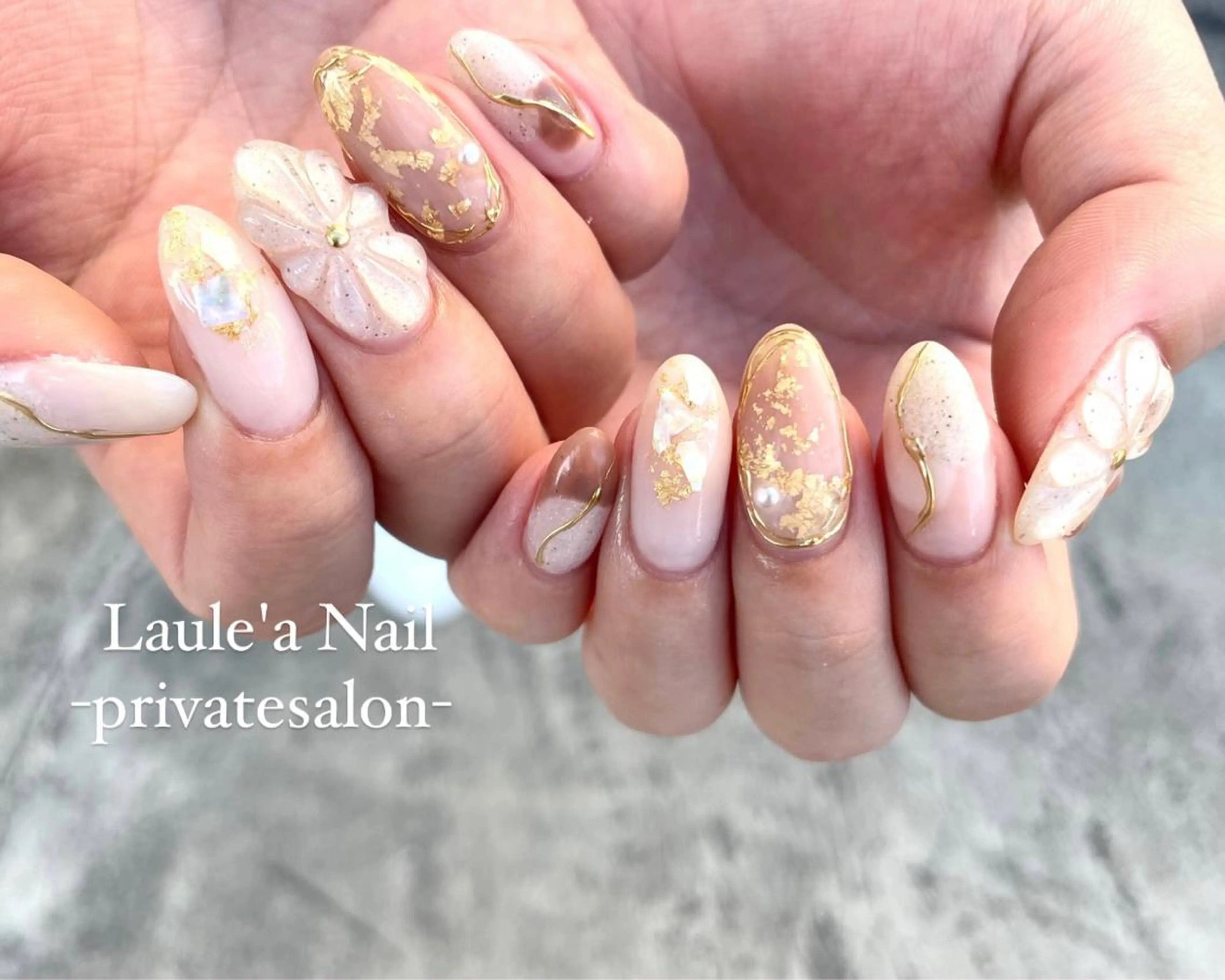 セミロング ReAnc所属・💎ReAnc💎 （Laule'a ）のネイルデザイン