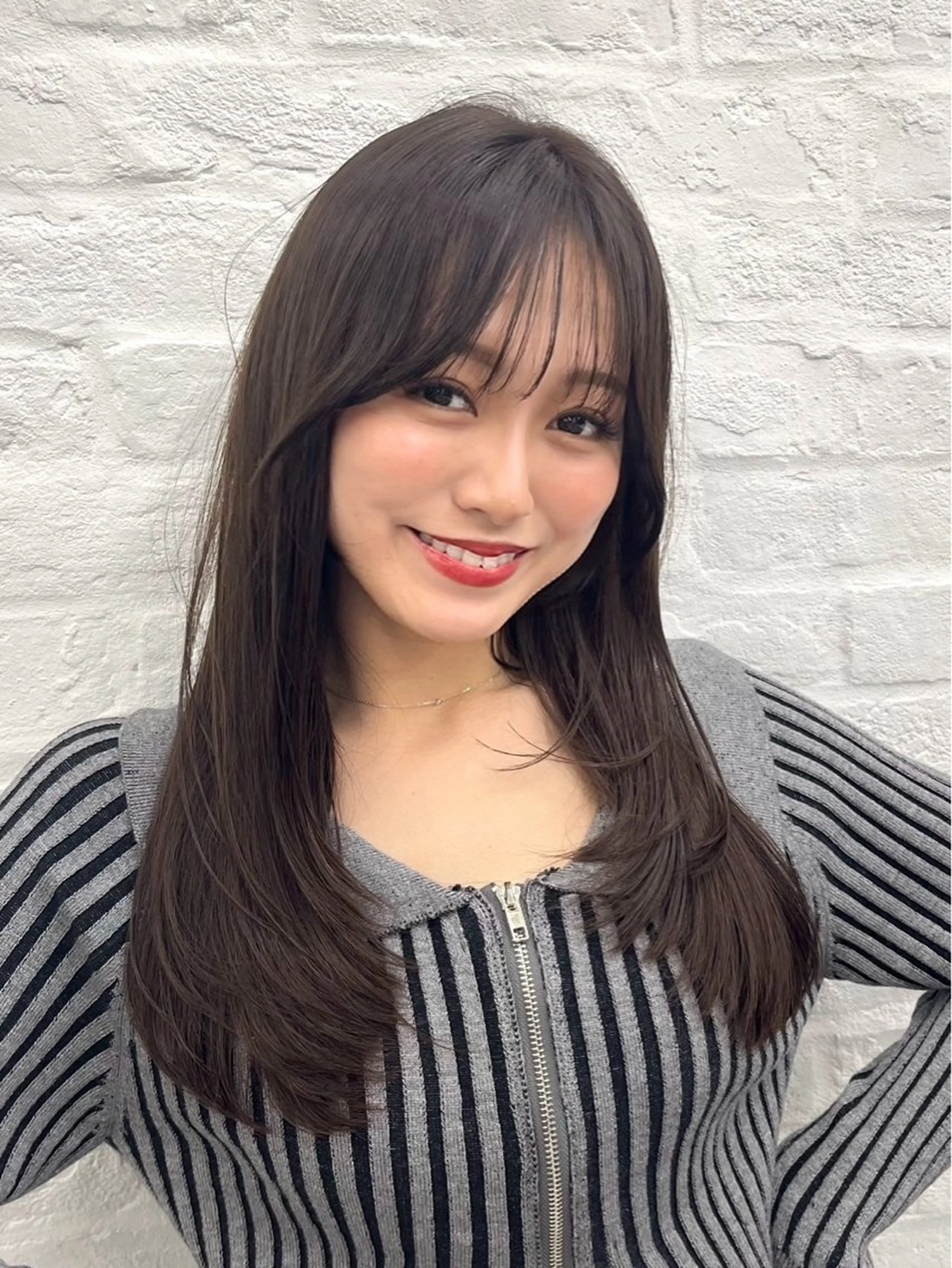 セミロング カラー パーマ ヘアアレンジ メンズ レイヤーカット 韓国ヘア×顔まわり 🇰🇷和知拓郎のヘアスタイル