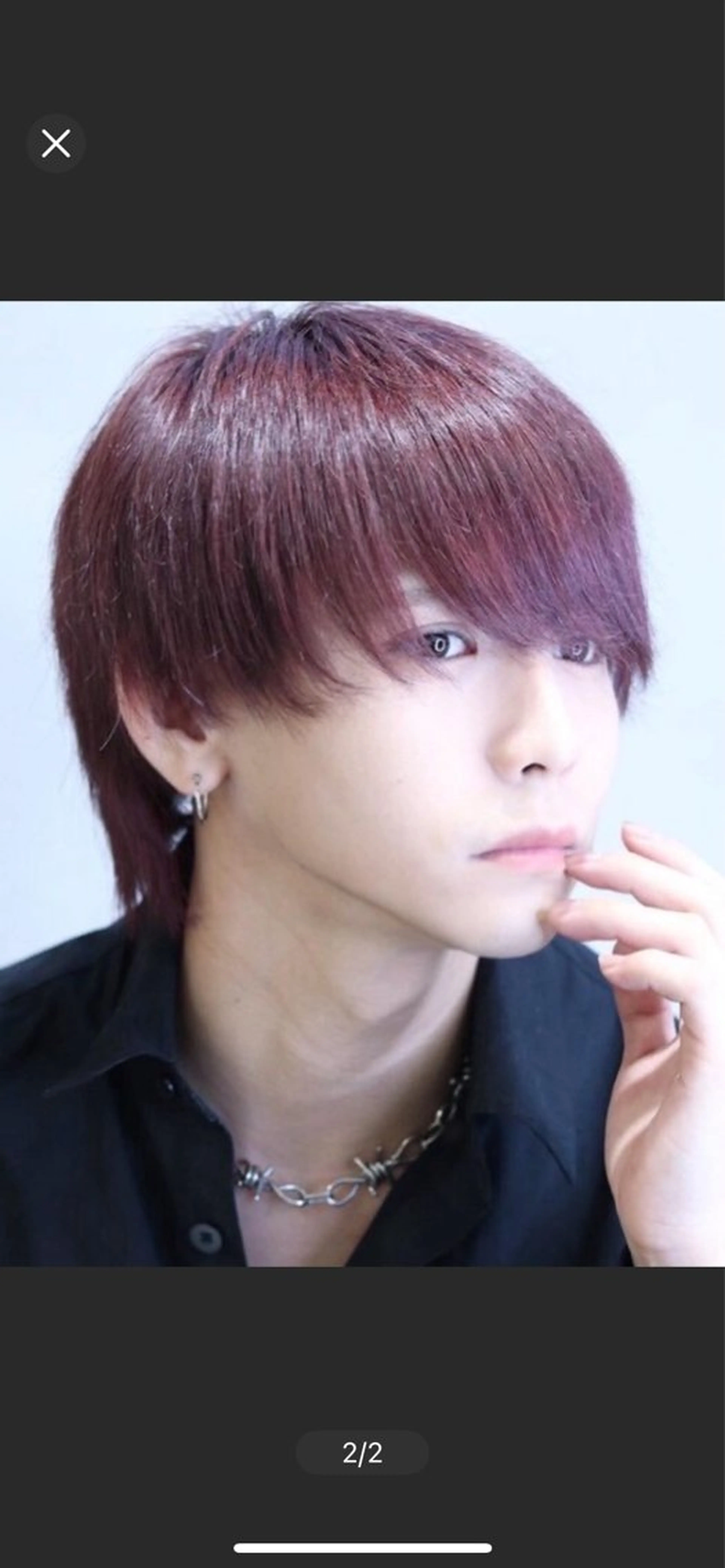 カラー ブリーチ1000円〜 メンズ特化板倉高史郎のヘアスタイル