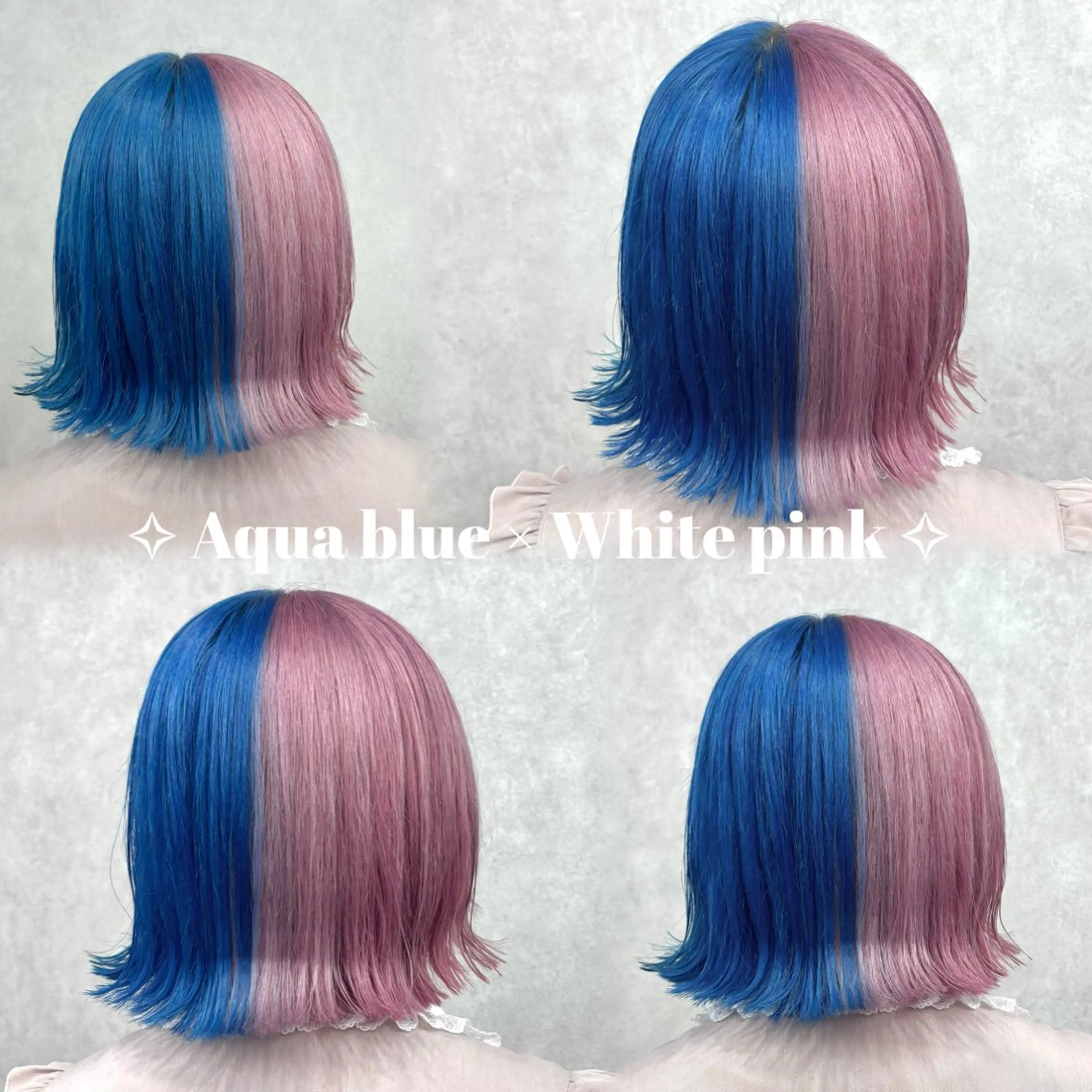 ショート カット ヘアカラー 寒色デザイン🧊 🫧倉爪歩実のヘアスタイル