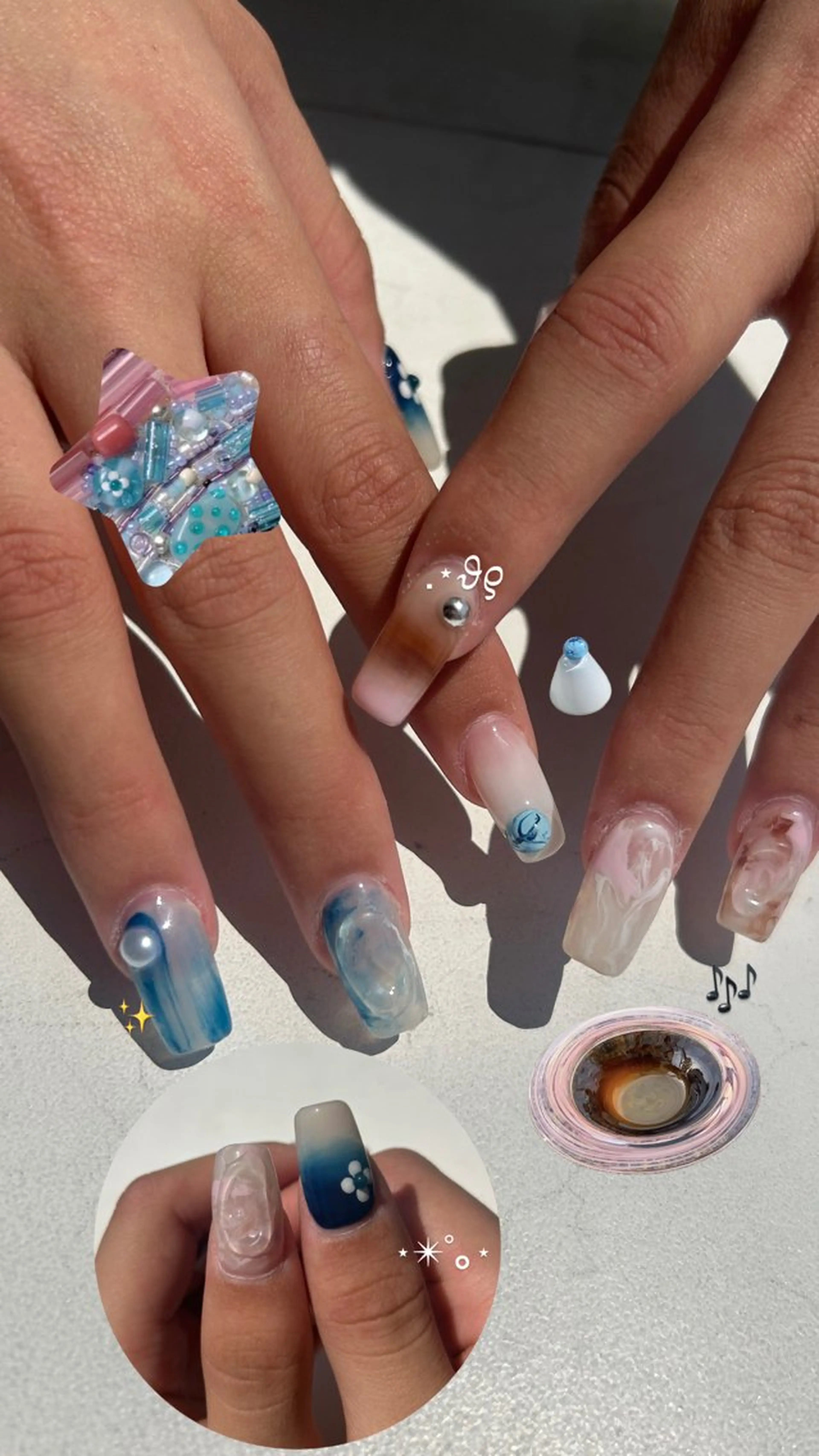ネイル ニュアンスネイル Bianca 名駅店 シマスのネイルデザイン