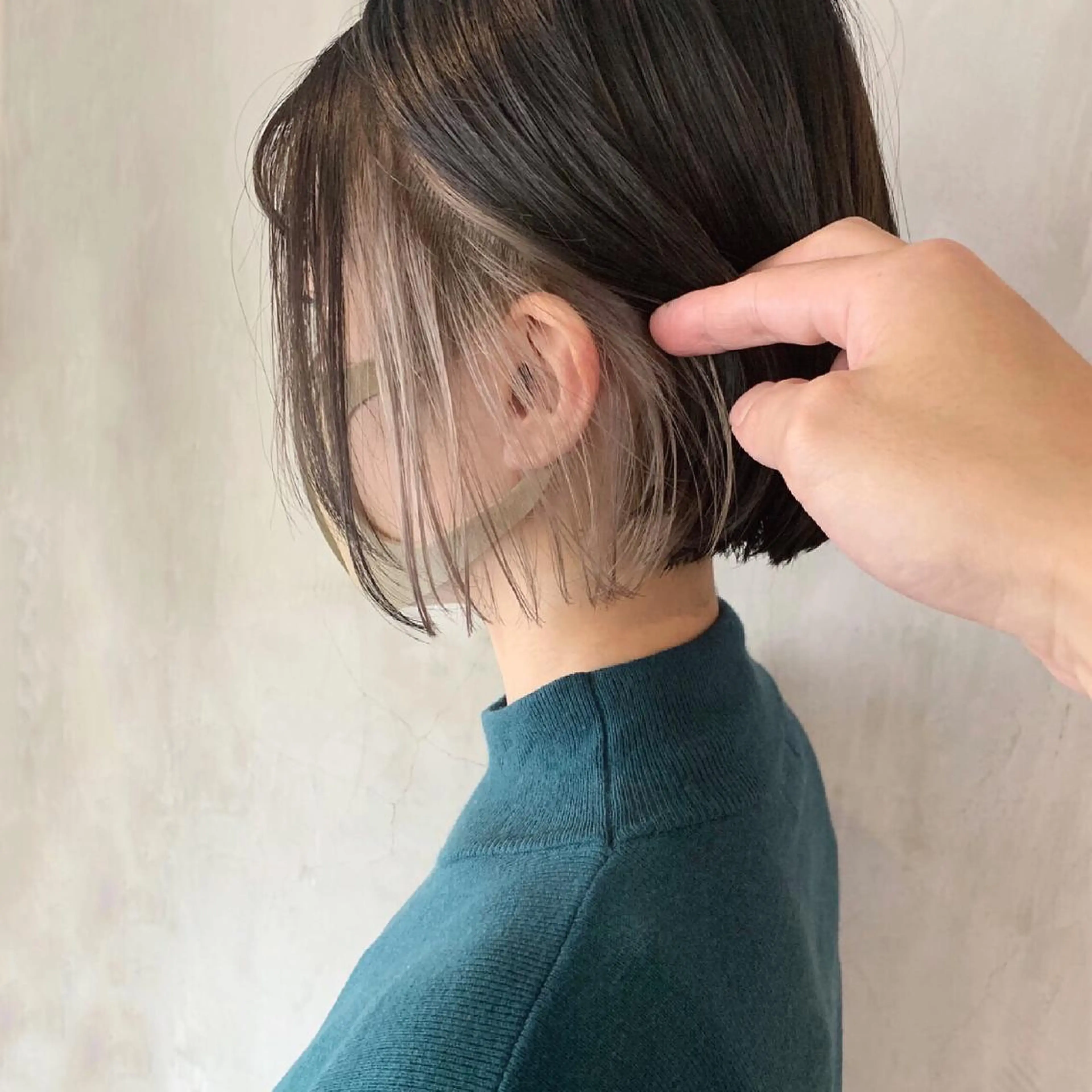 ショート ボブ×縮毛矯正 ryotaのヘアスタイル